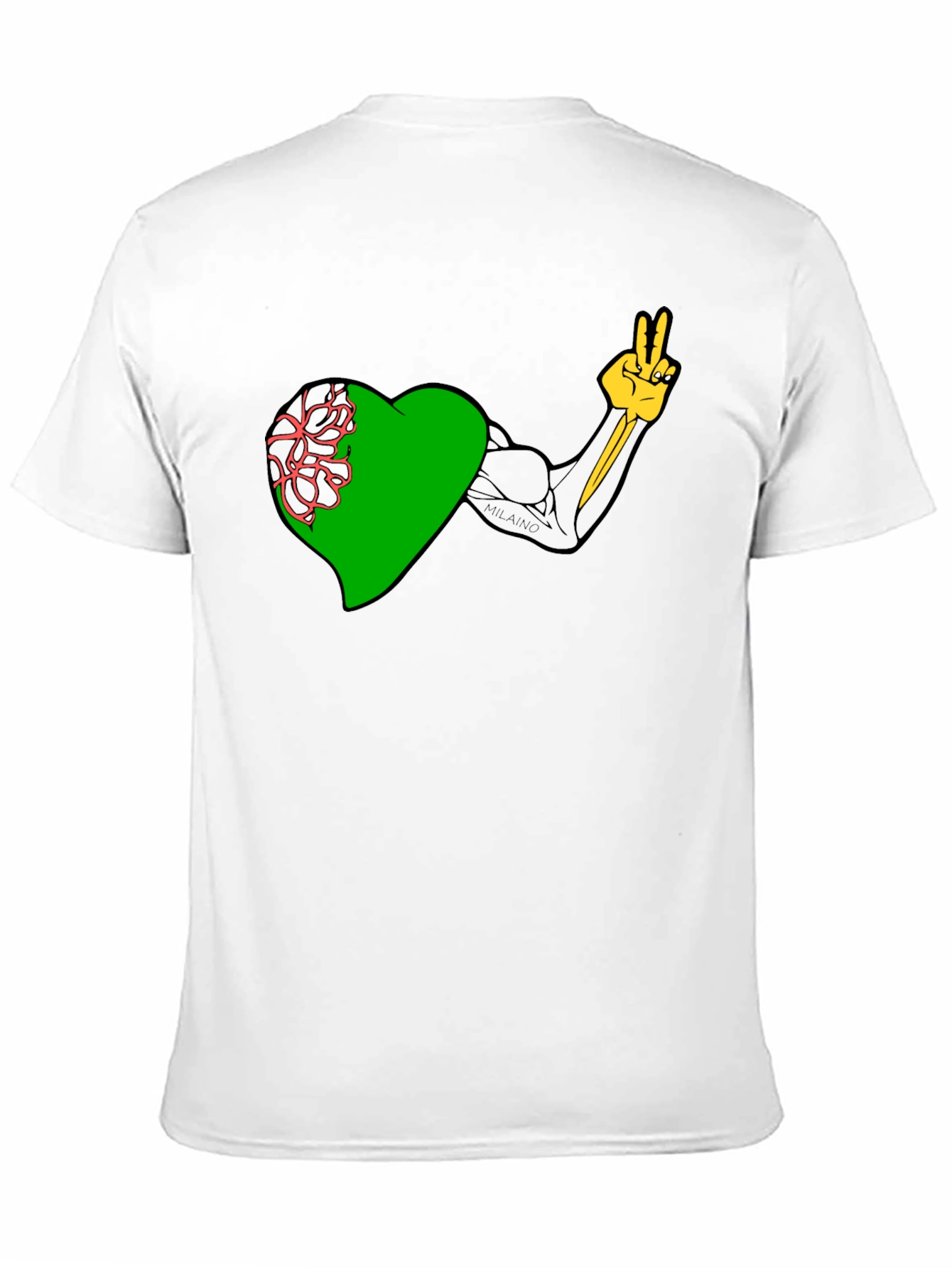 Heart & Muscle Graphic Tee