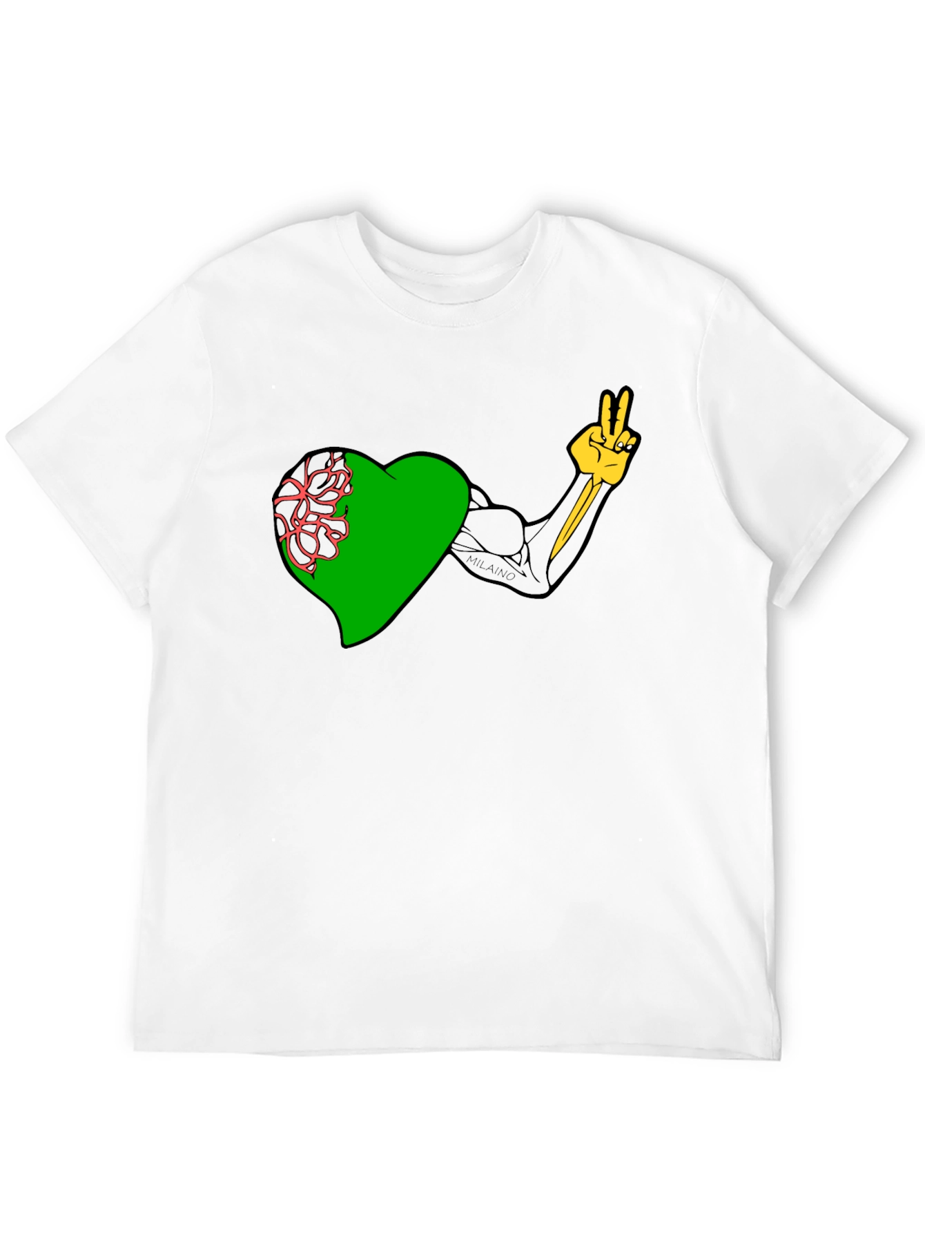 Heart & Muscle Graphic Tee