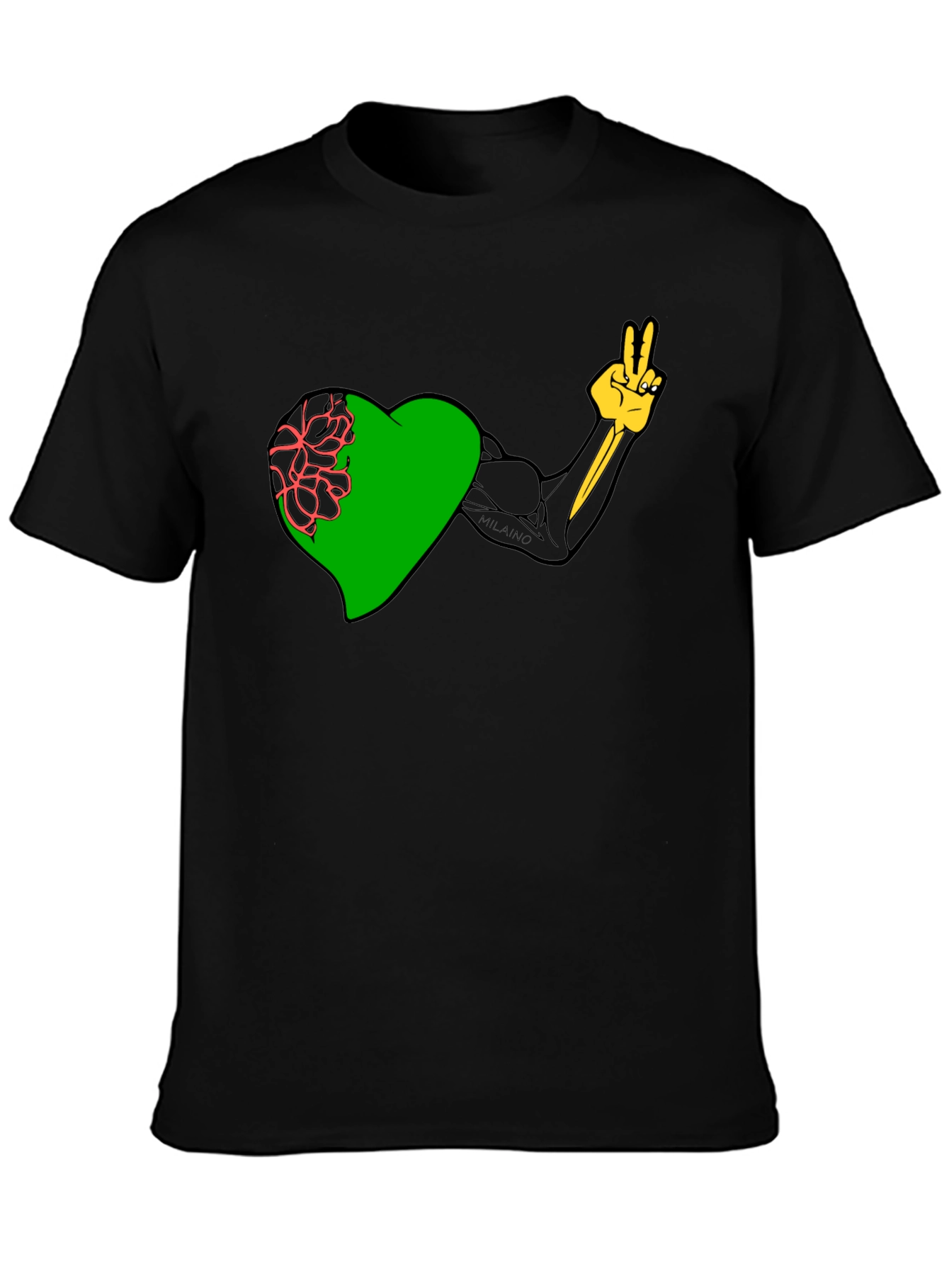 Heart & Muscle Graphic Tee