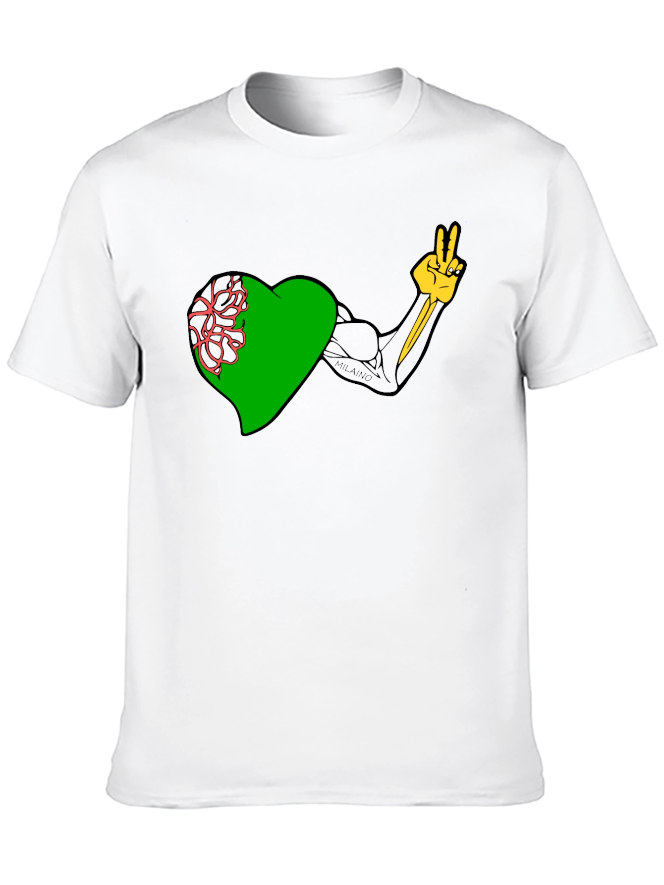 Heart & Muscle Graphic Tee