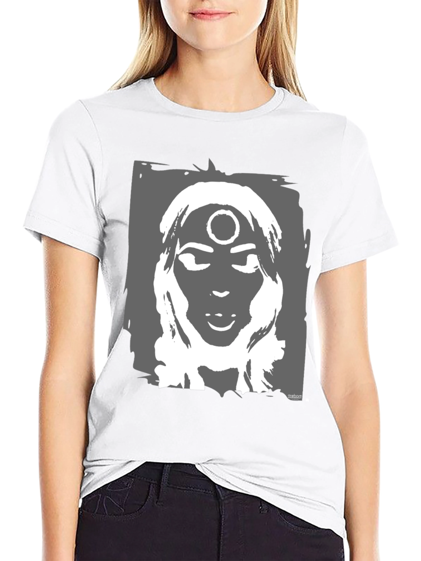 Black Graphic Tee - Third Eye Woman
