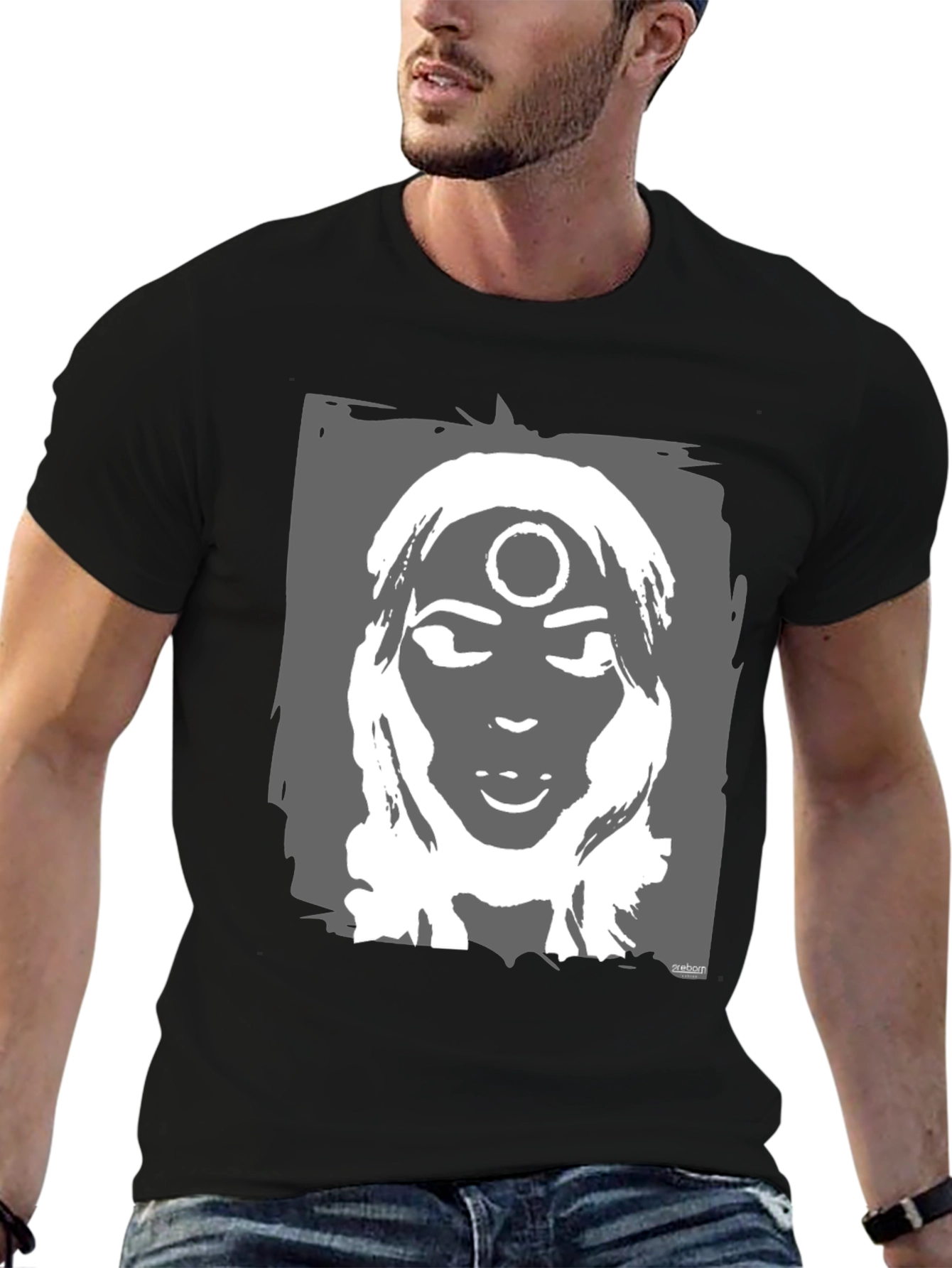 Black Graphic Tee - Third Eye Woman