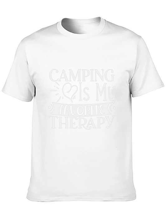Camping Is My Favorite Therapy T-Shirt
