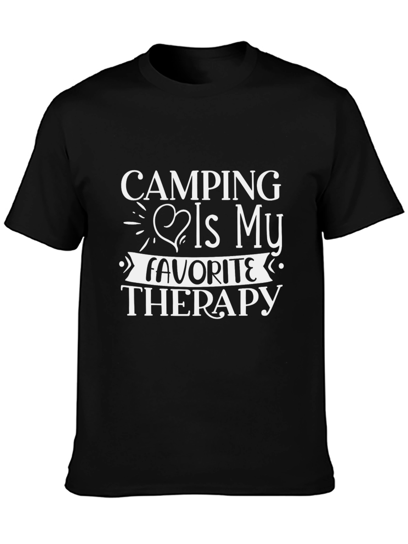 Camping Is My Favorite Therapy T-Shirt