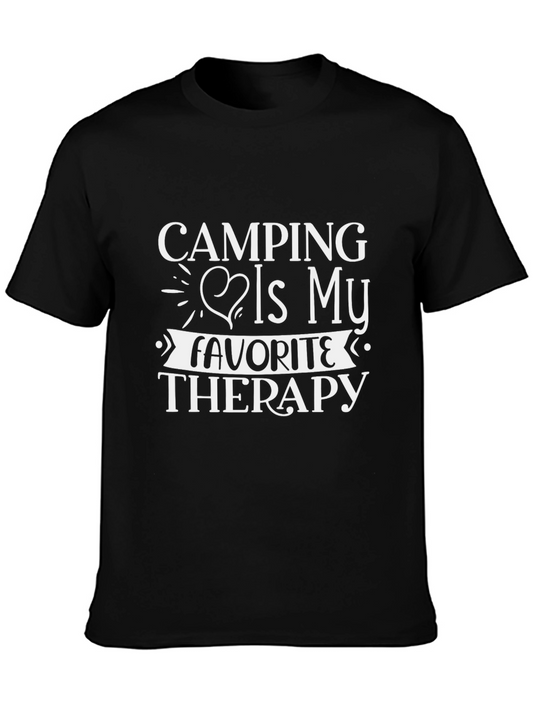 Camping Is My Favorite Therapy T-Shirt