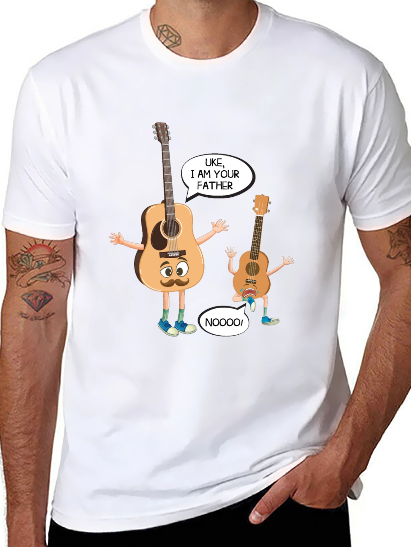 Uke I Am Your Father Graphic T-Shirt