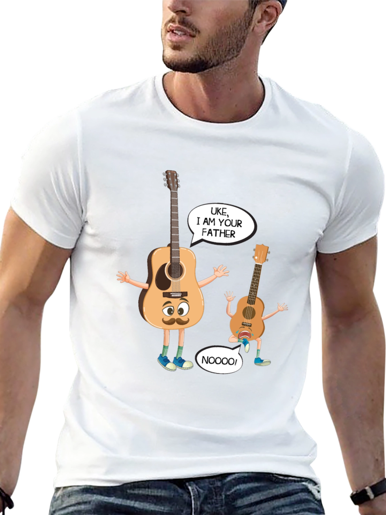 Uke I Am Your Father Graphic T-Shirt