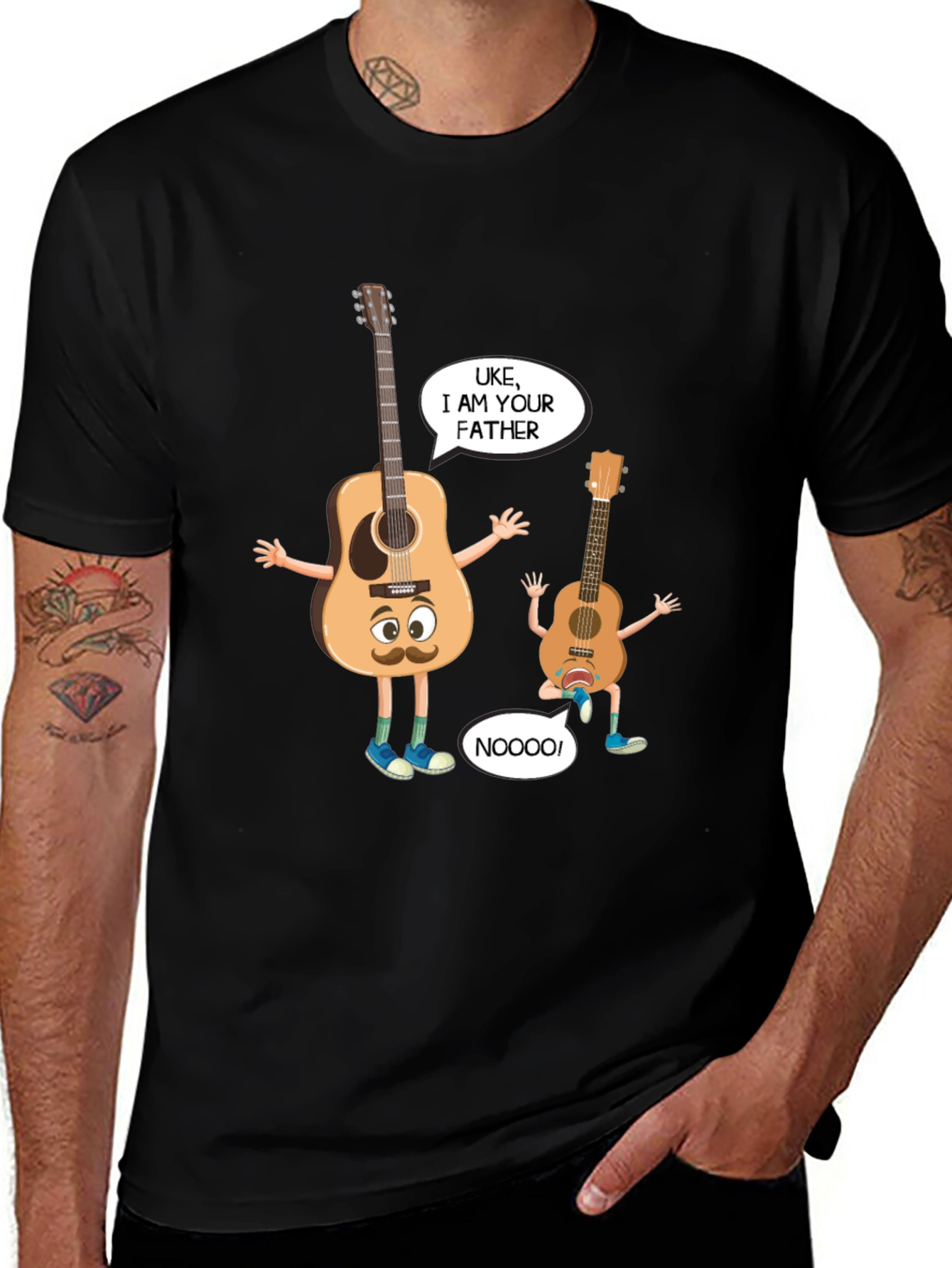 Uke I Am Your Father Graphic T-Shirt
