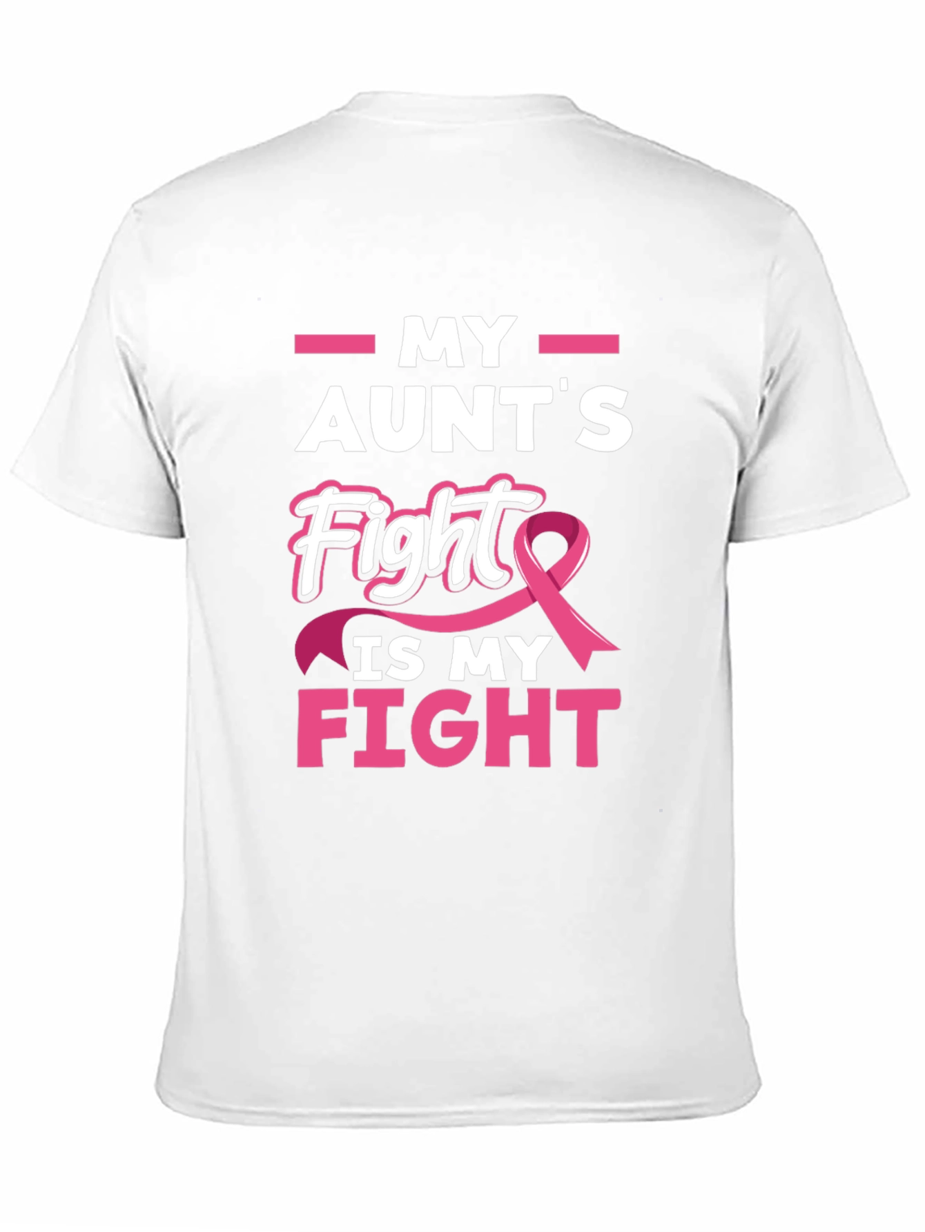 My Aunts Fight Breast Cancer Awareness T-Shirt