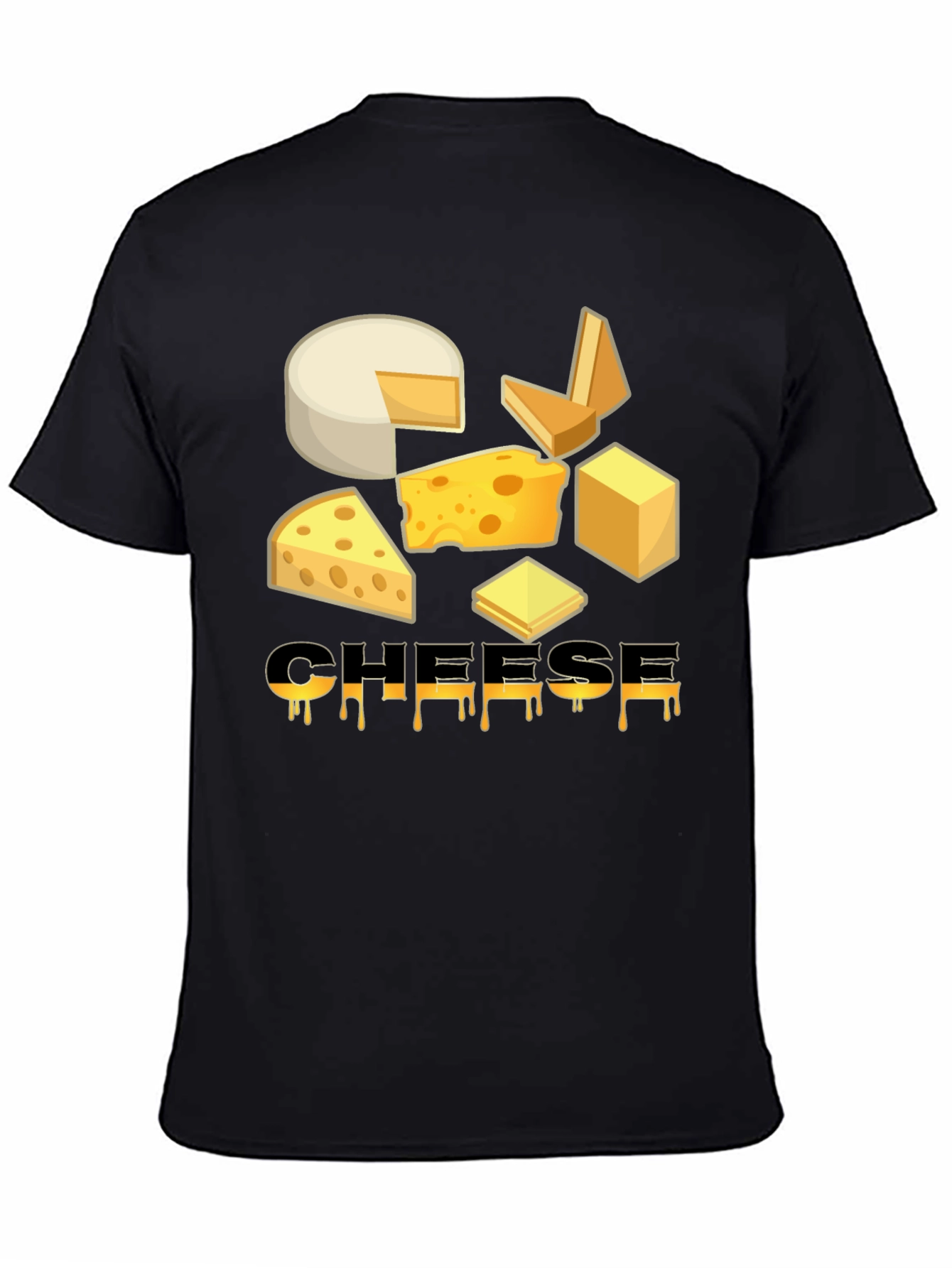 Cheese Lover T-Shirt - Funny Food Graphic Tee