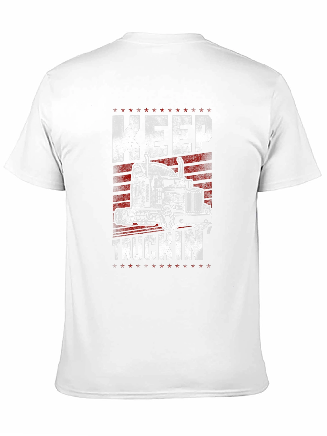 Keep Truckin Black Graphic Tee