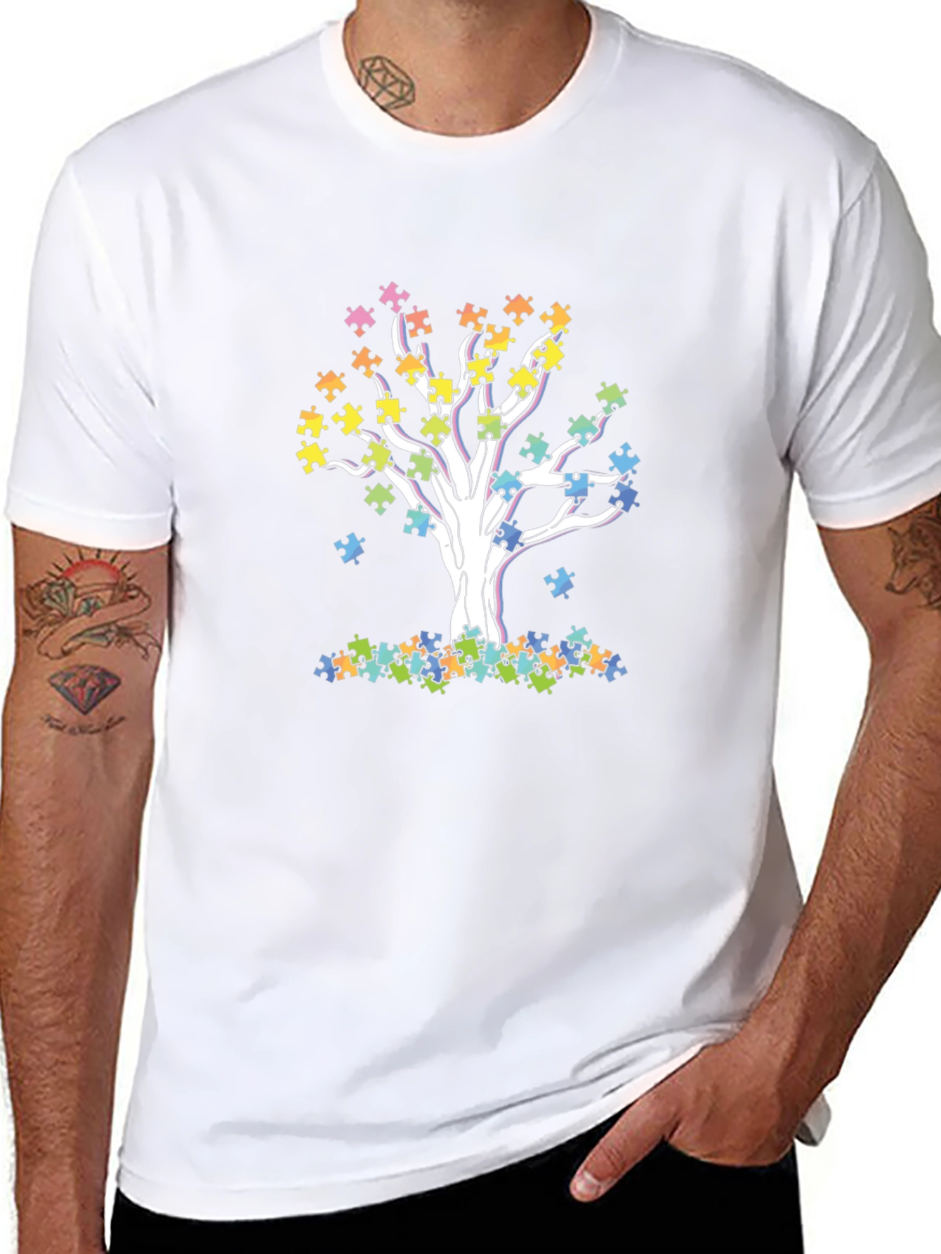 Autism Awareness Tree T-Shirt