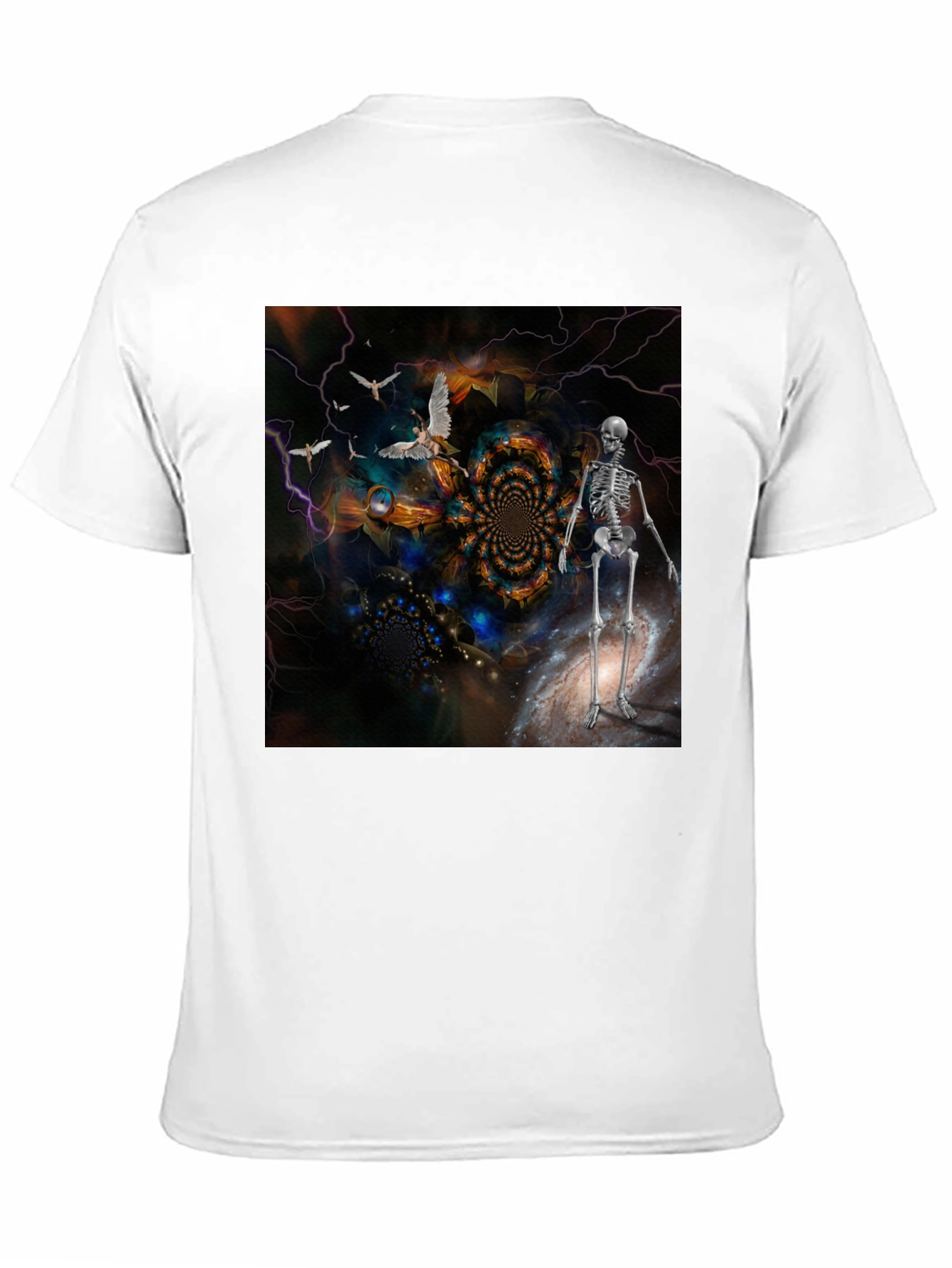 Surreal Skeleton Art T-Shirt