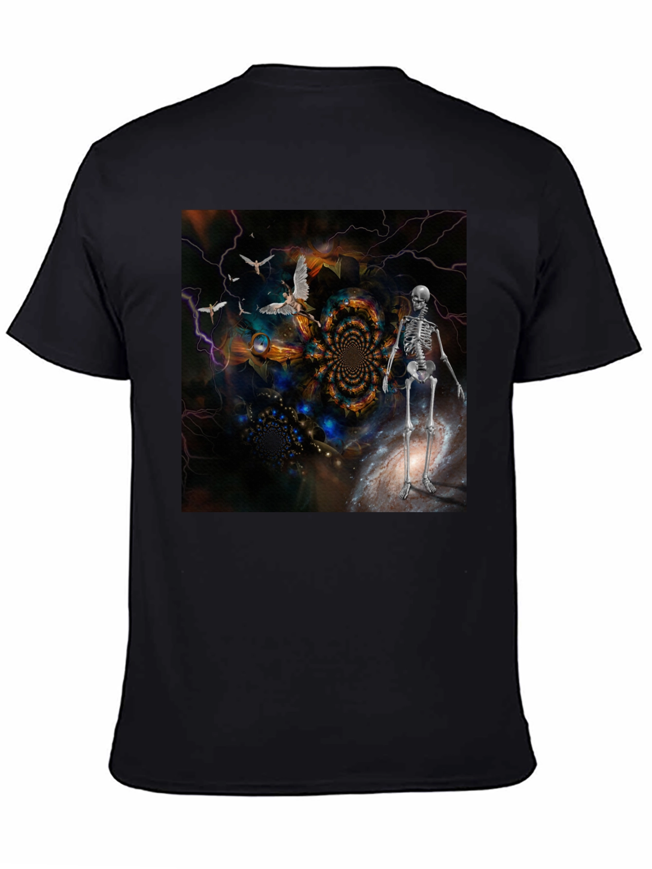Surreal Skeleton Art T-Shirt