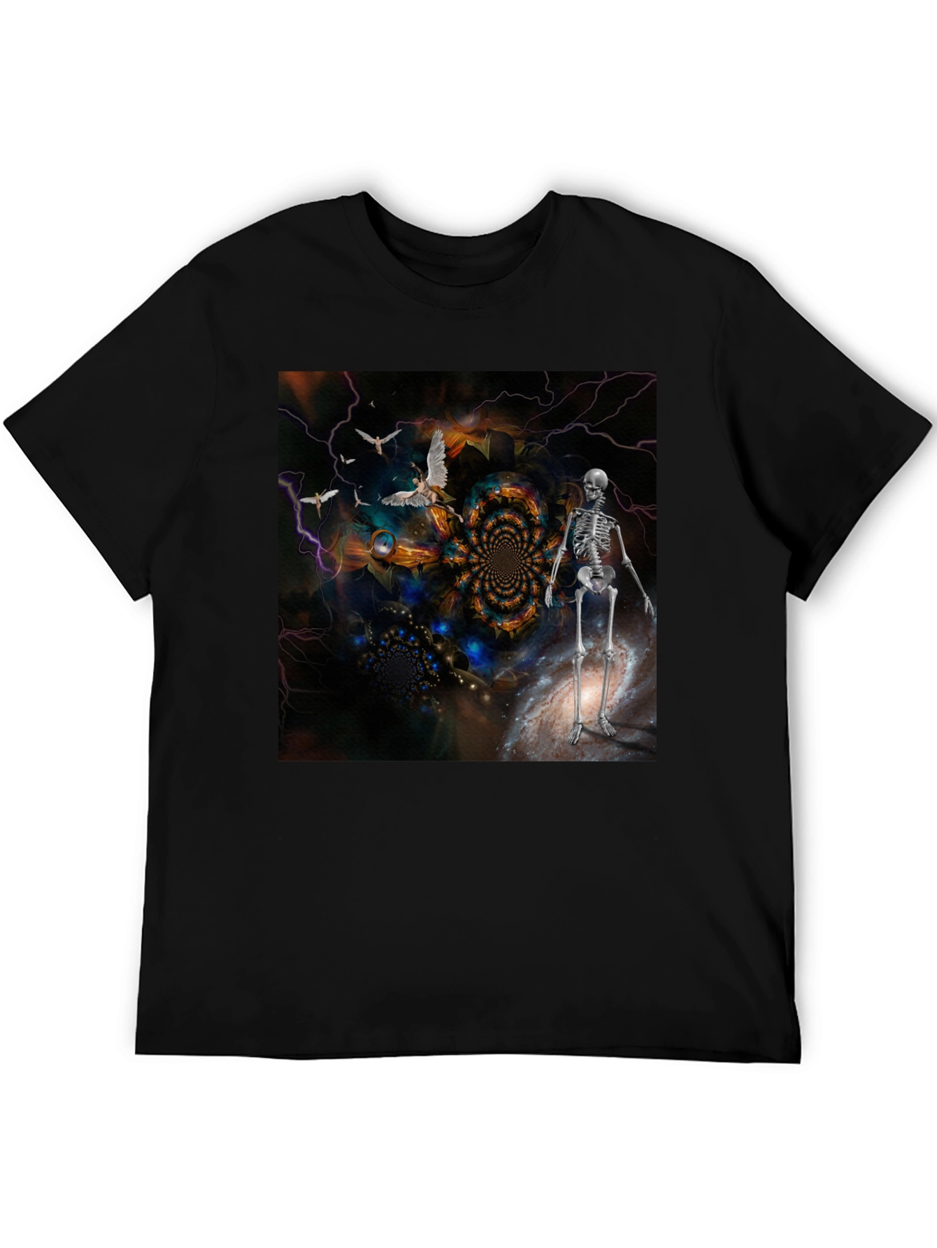 Surreal Skeleton Art T-Shirt