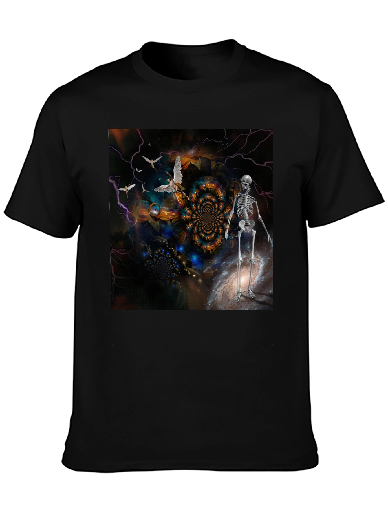 Surreal Skeleton Art T-Shirt