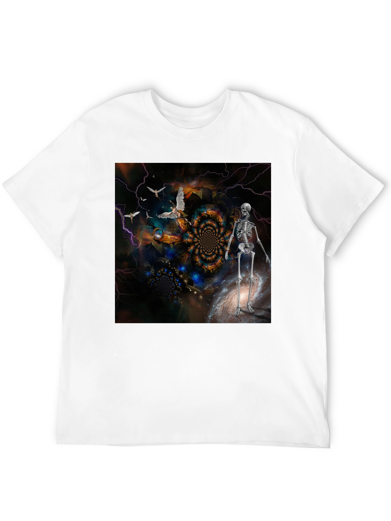 Surreal Skeleton Art T-Shirt