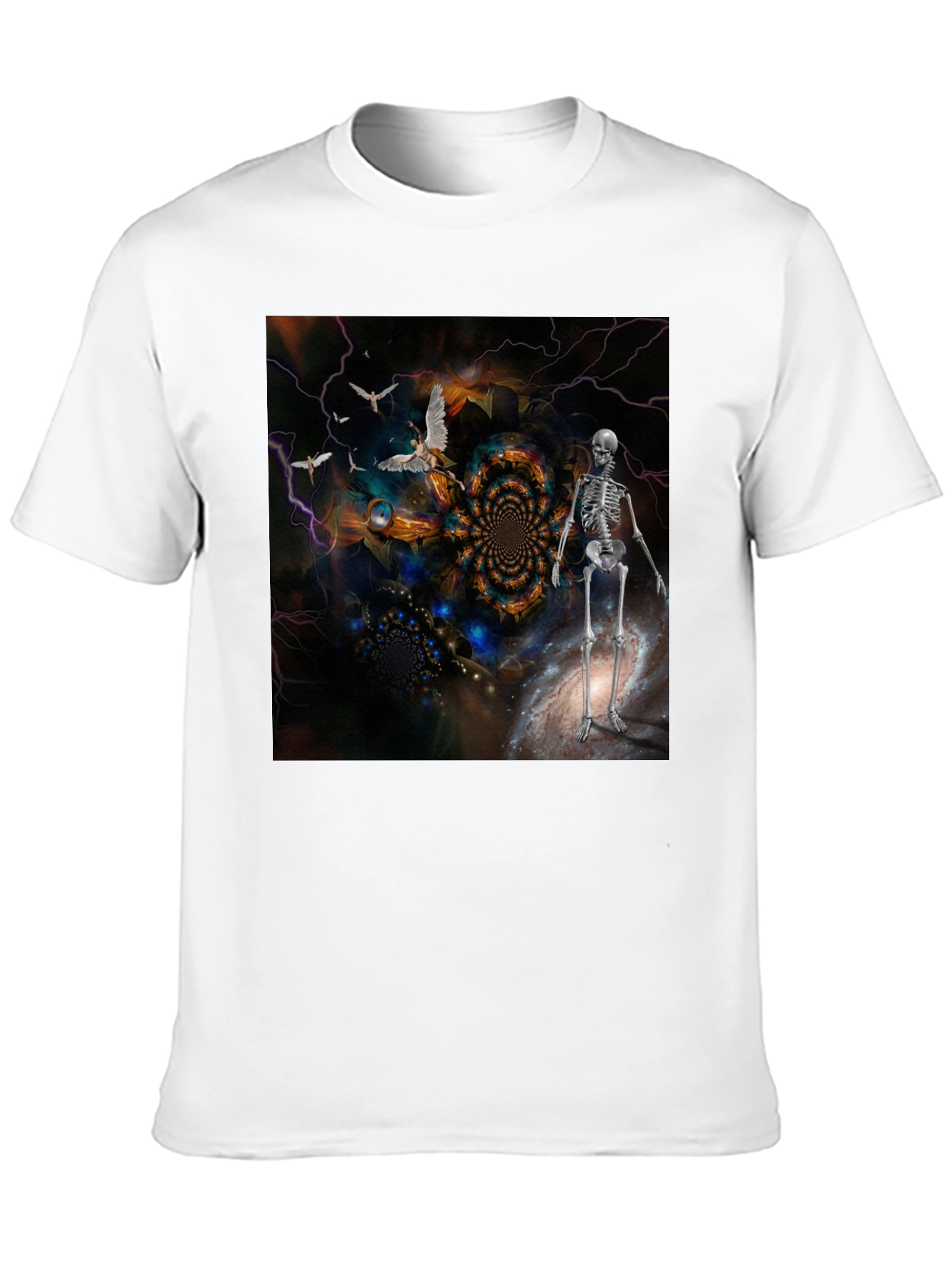 Surreal Skeleton Art T-Shirt