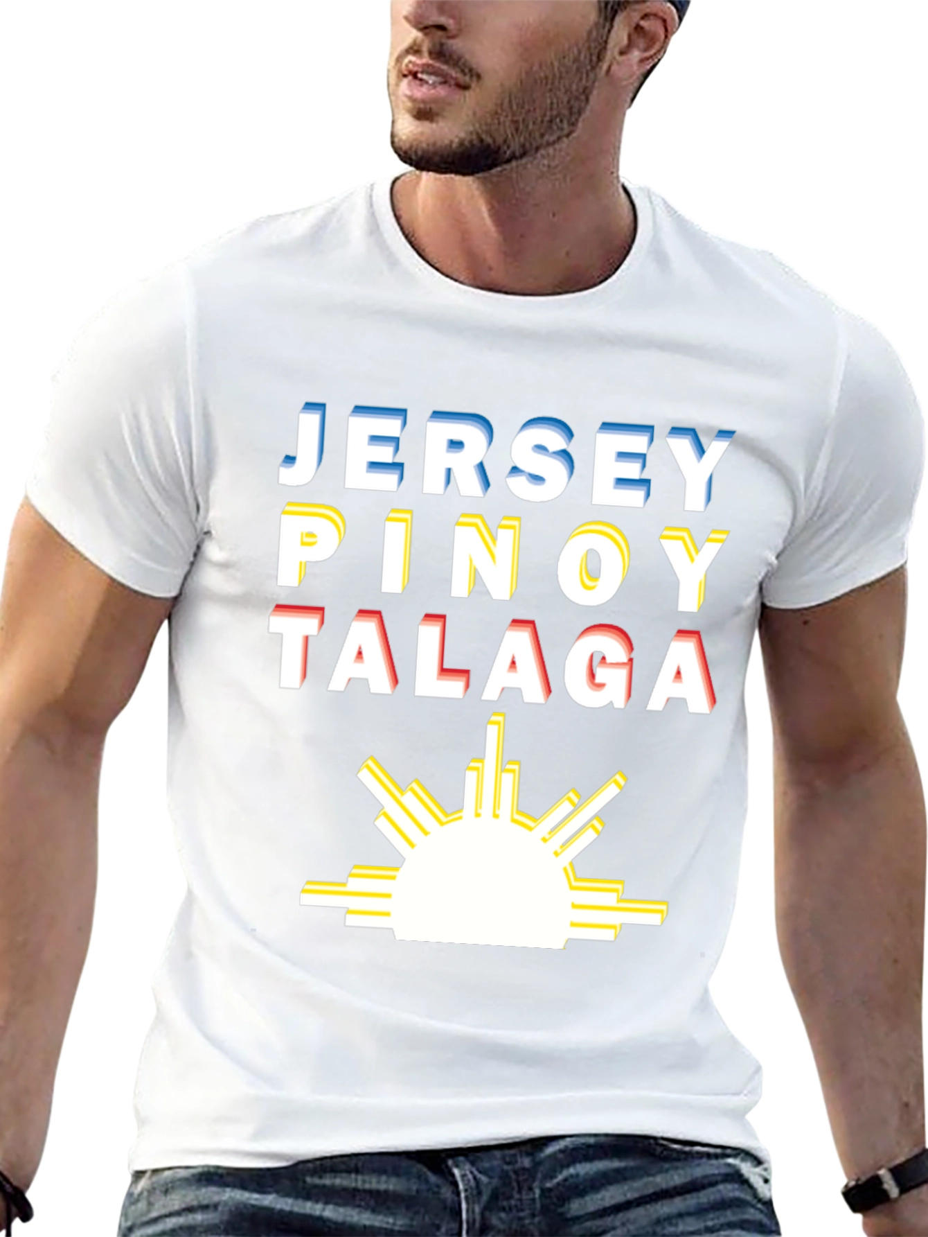 Jersey Pinoy Talaga Graphic T-Shirt