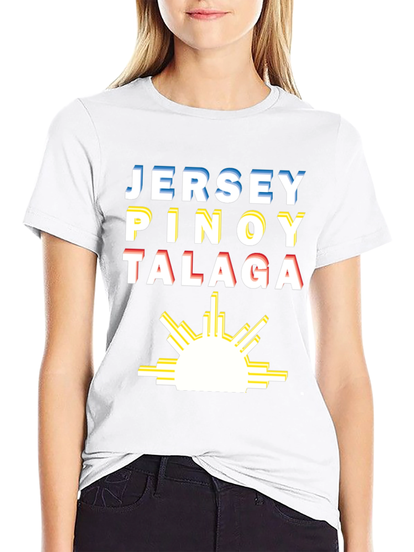Jersey Pinoy Talaga Graphic T-Shirt