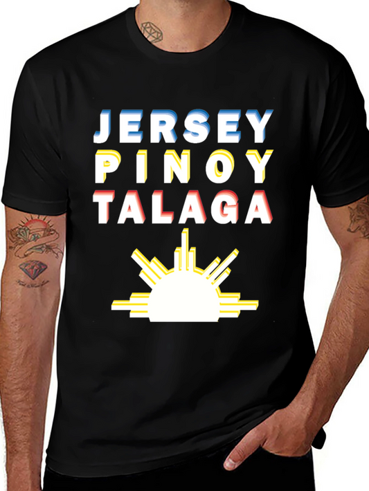 Jersey Pinoy Talaga Graphic T-Shirt