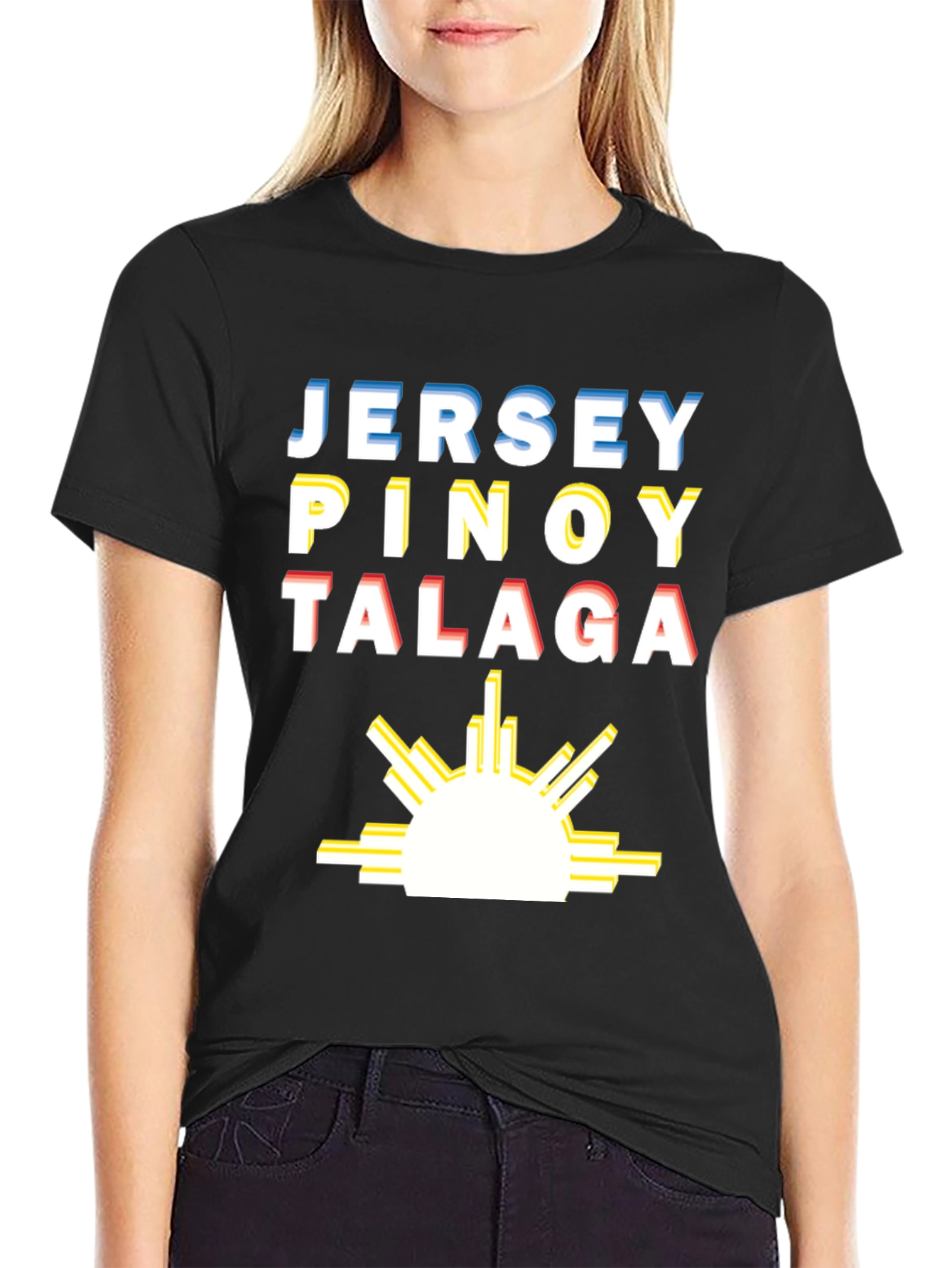 Jersey Pinoy Talaga Graphic T-Shirt
