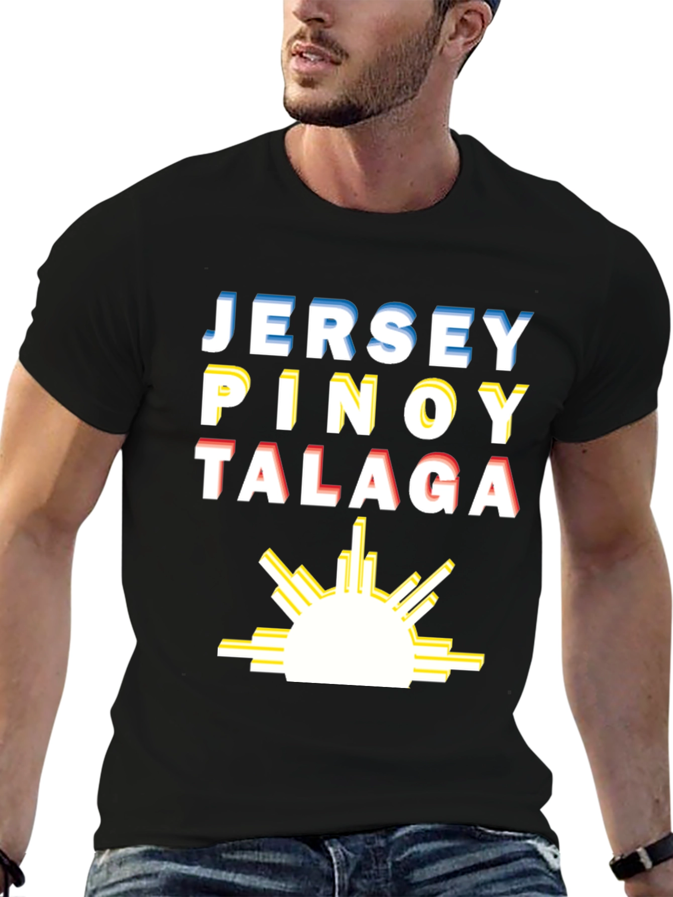 Jersey Pinoy Talaga Graphic T-Shirt
