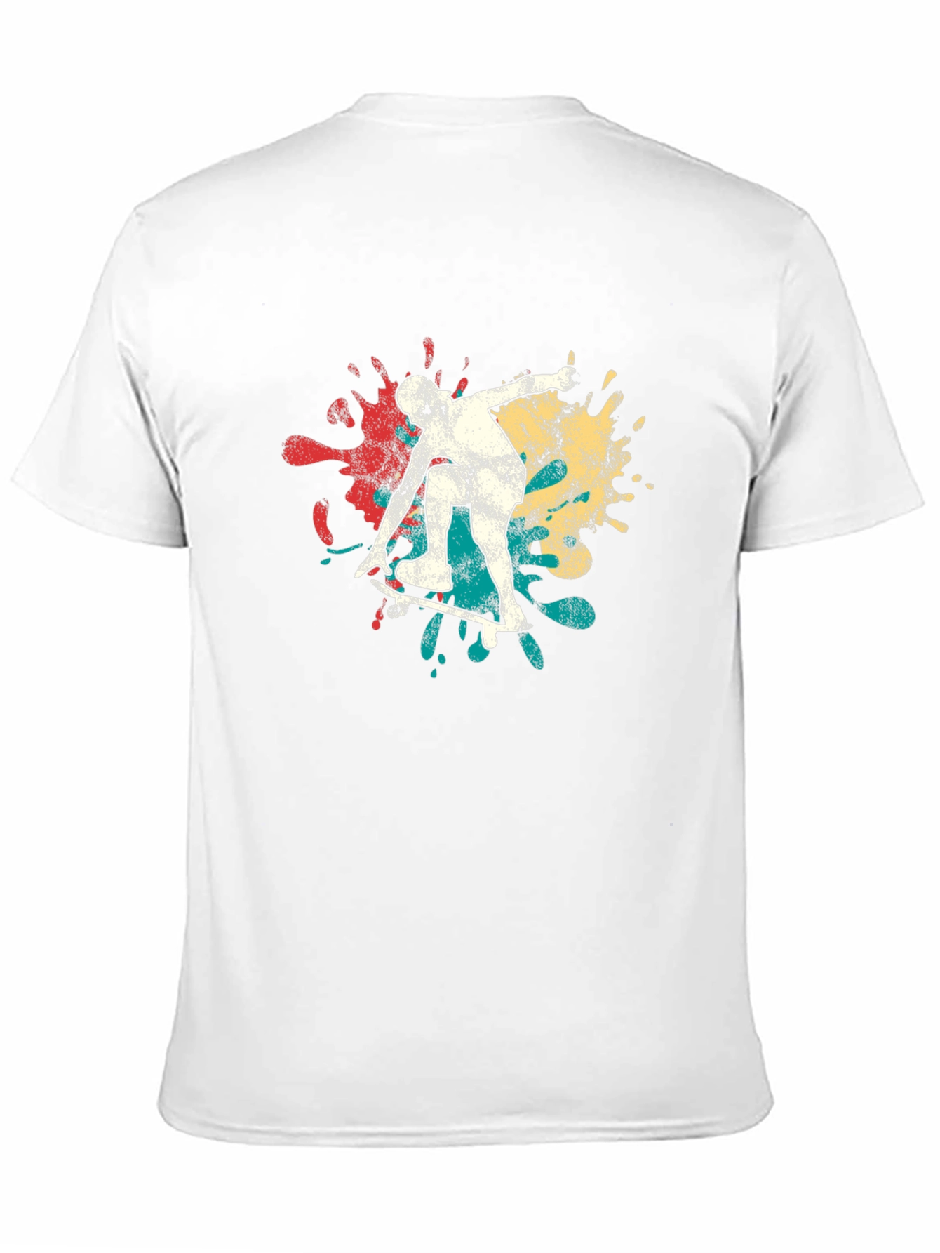 Skateboarding Graphic Tee - Retro Style