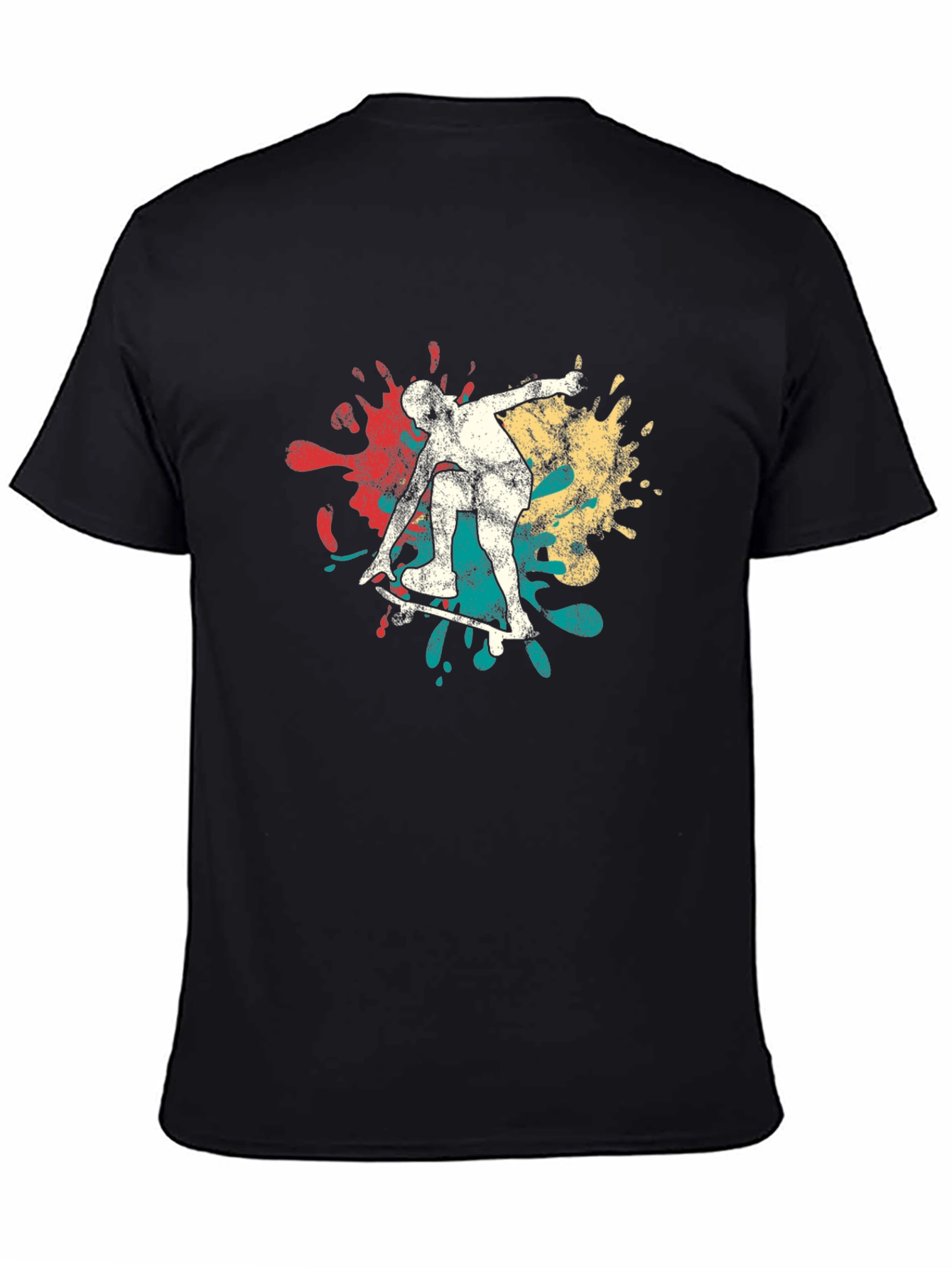 Skateboarding Graphic Tee - Retro Style
