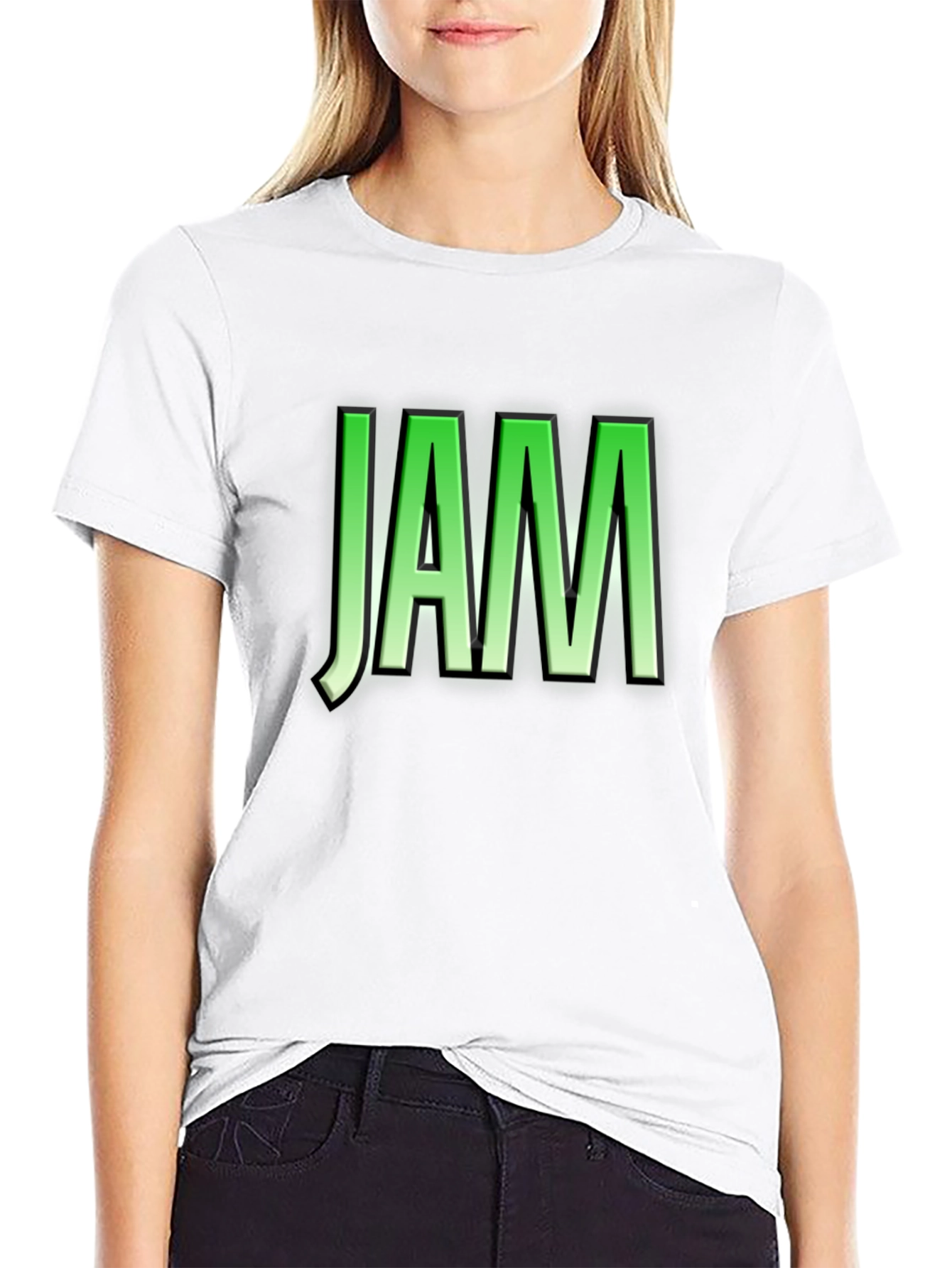 JAM Green Graphic T-Shirt