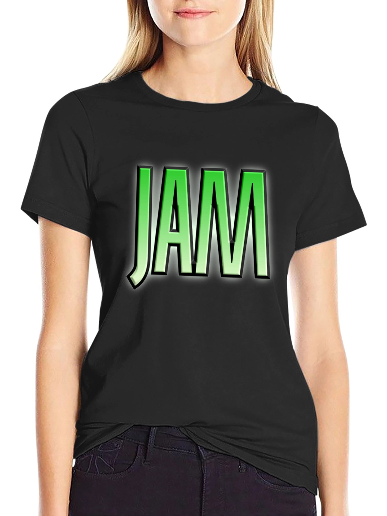 JAM Green Graphic T-Shirt