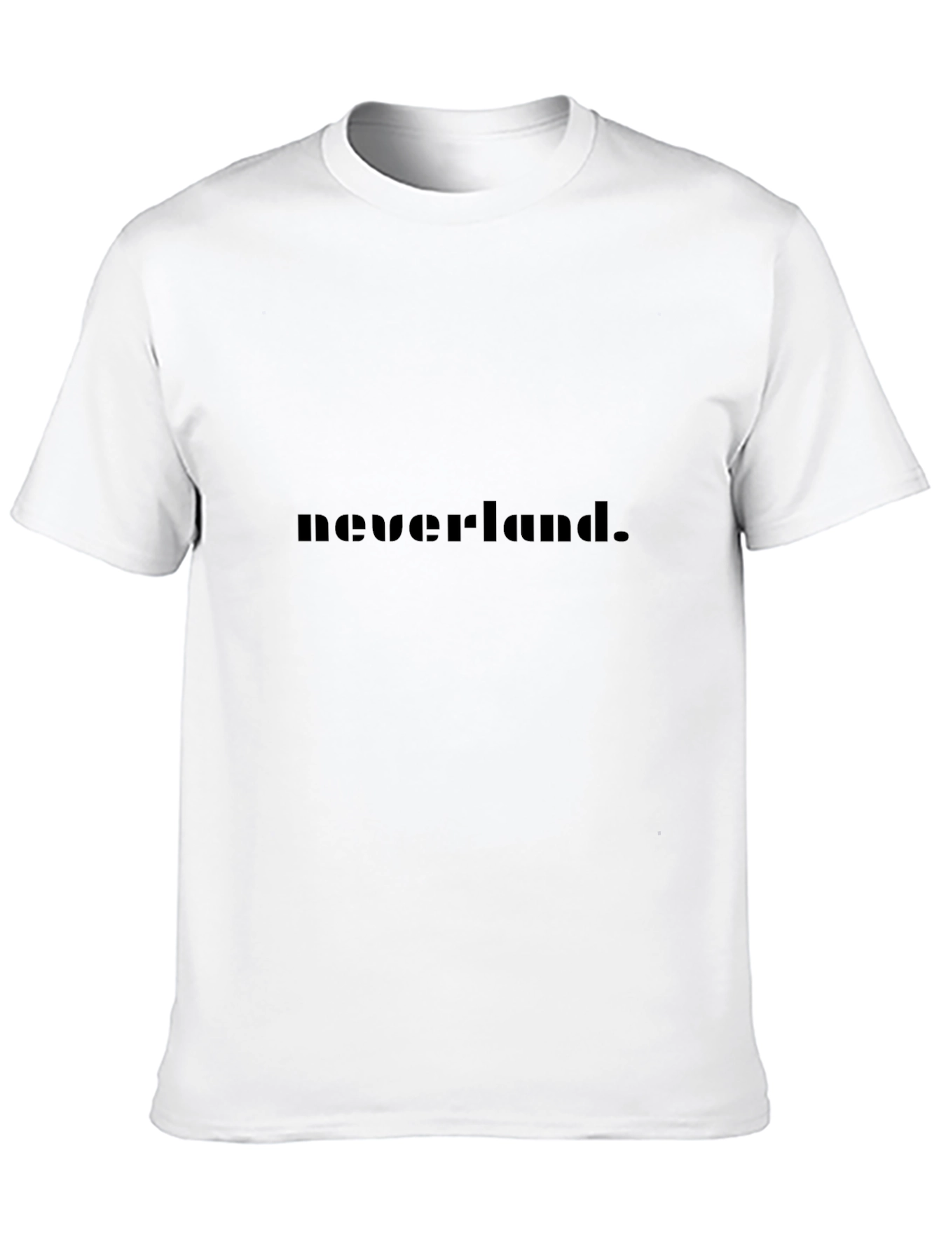 Neverland Black T-Shirt | Comfort & Style