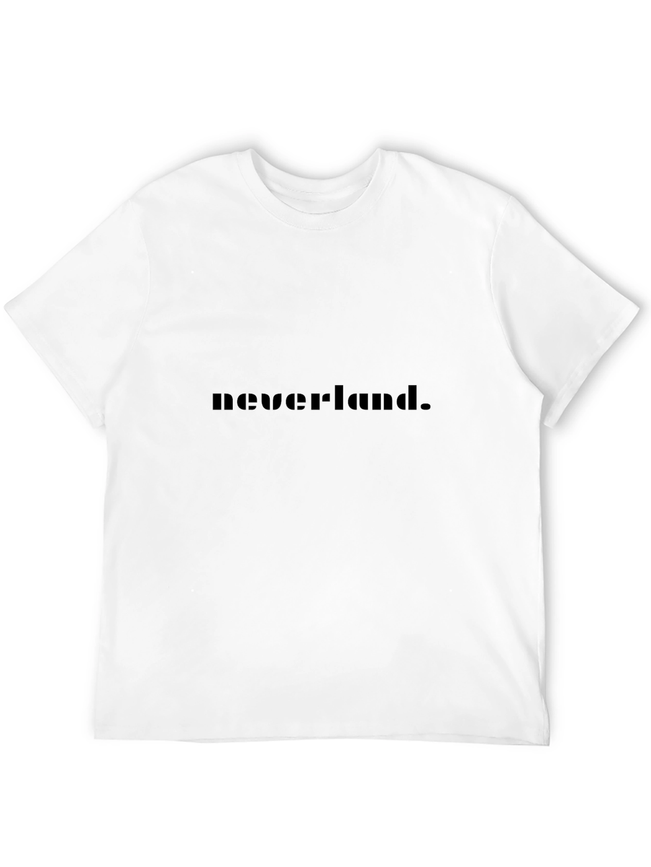 Neverland Black T-Shirt | Comfort & Style