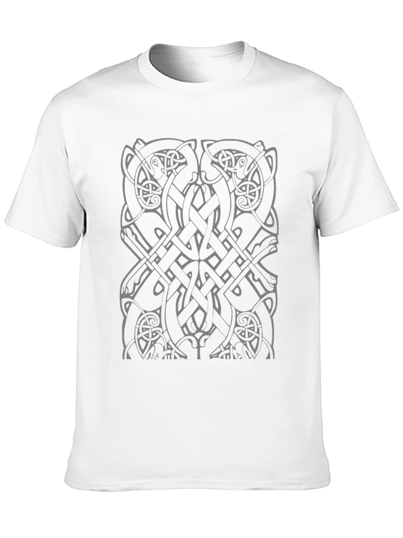 Celtic Knotwork Viking Bear Black T-Shirt