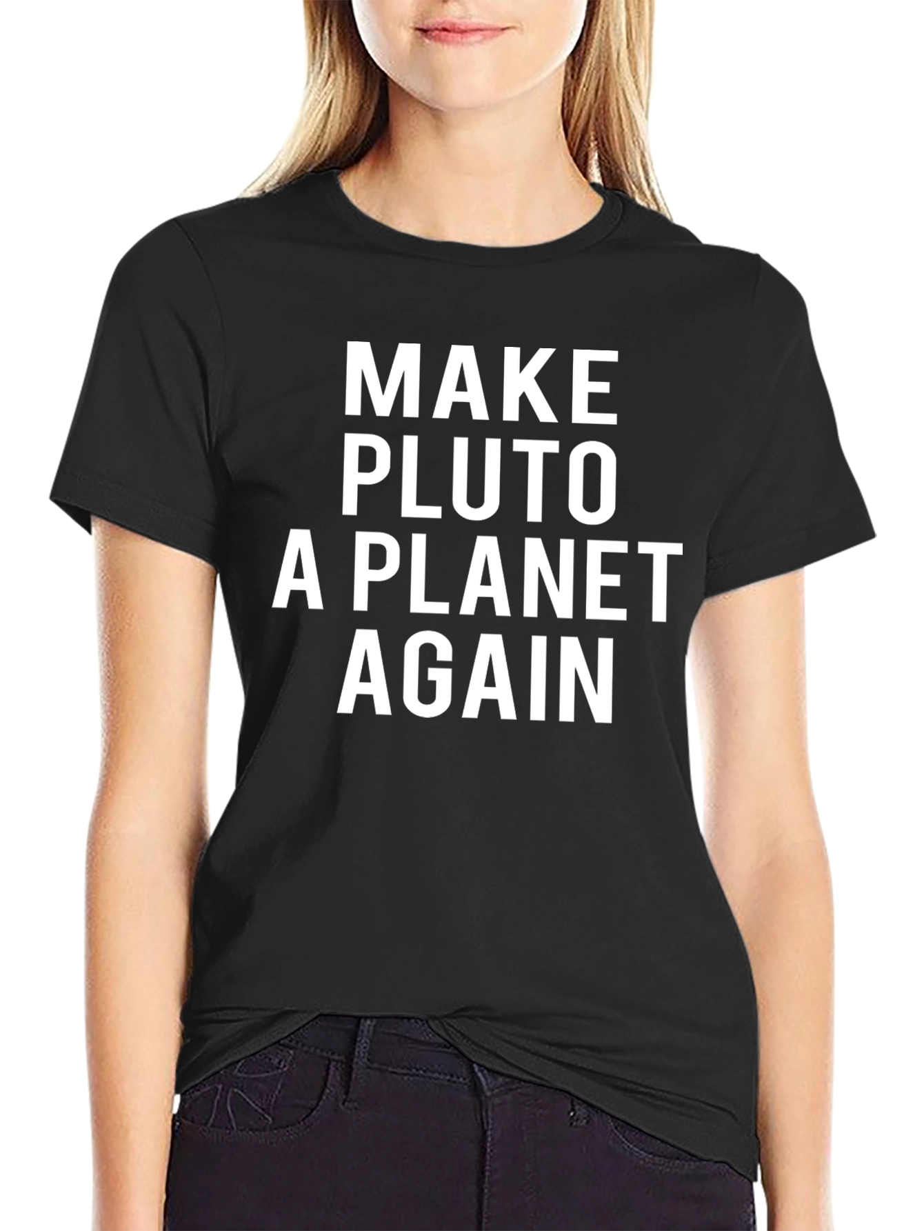 Make Pluto A Planet Again Graphic Tee