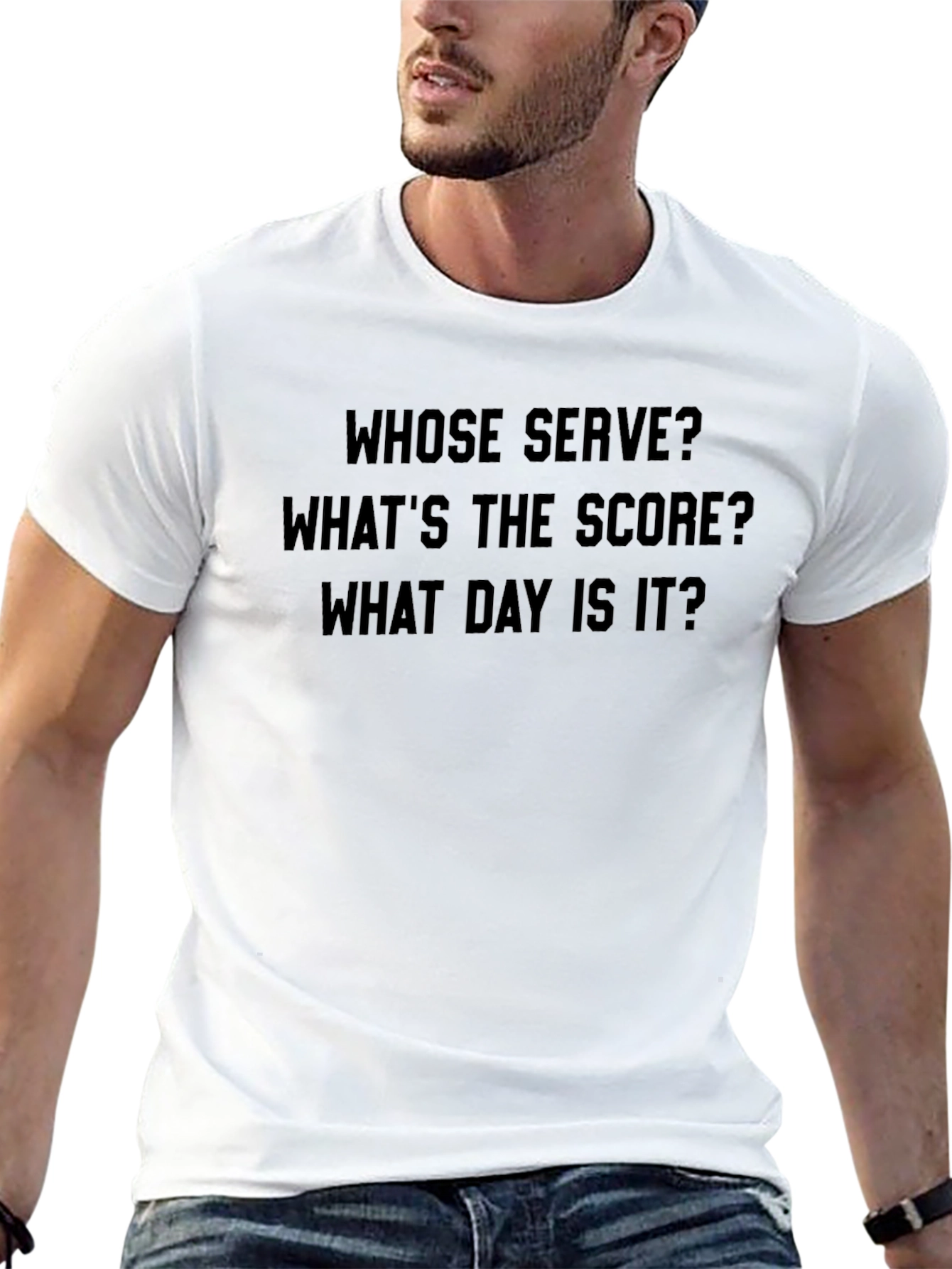 Whose Serve? Funny Tennis T-Shirt