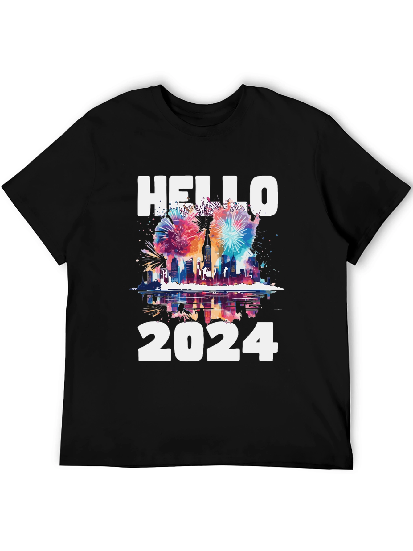 Hello 2024 T-Shirt | New Years Eve Tee