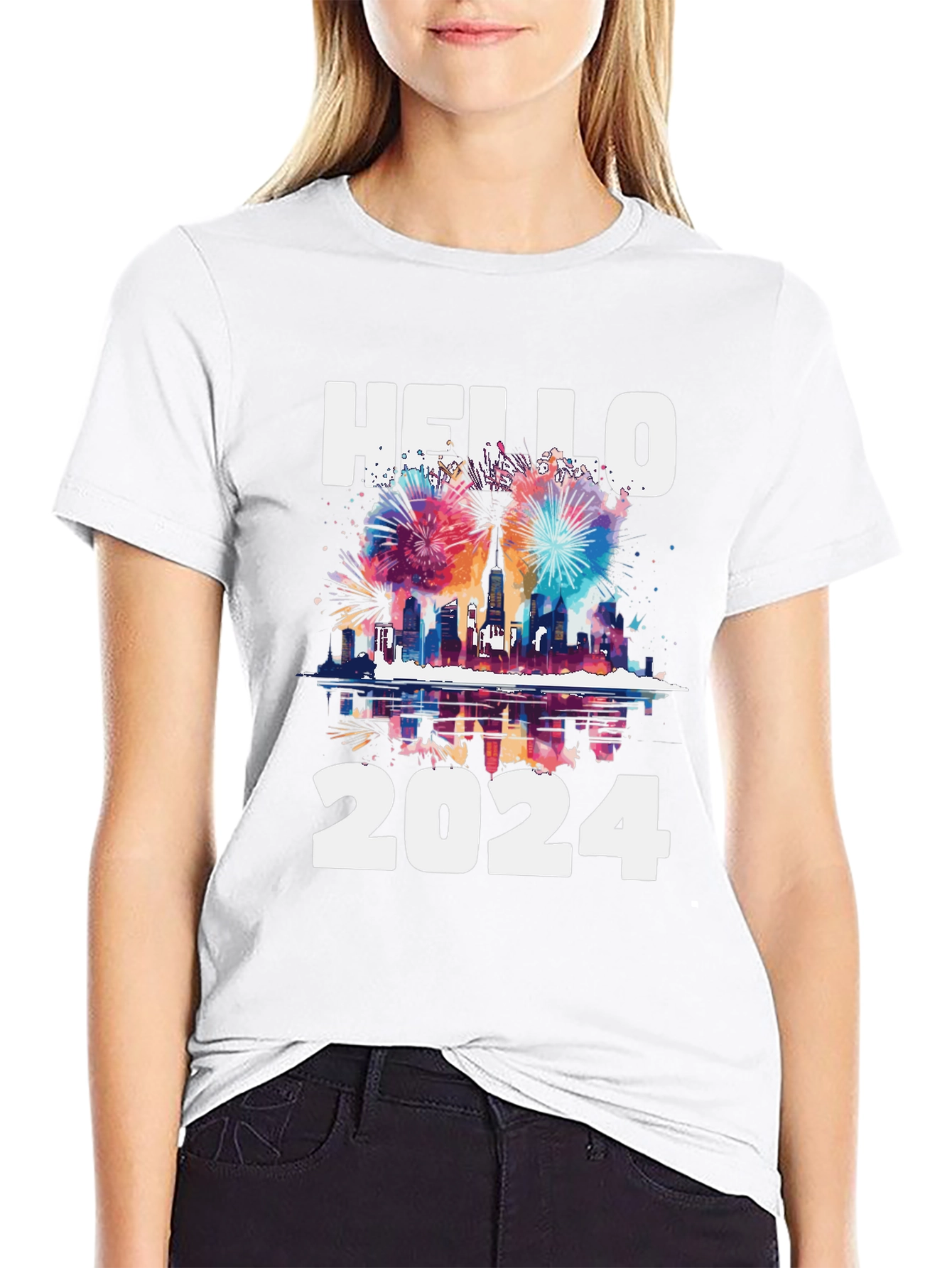 Hello 2024 T-Shirt | New Years Eve Tee
