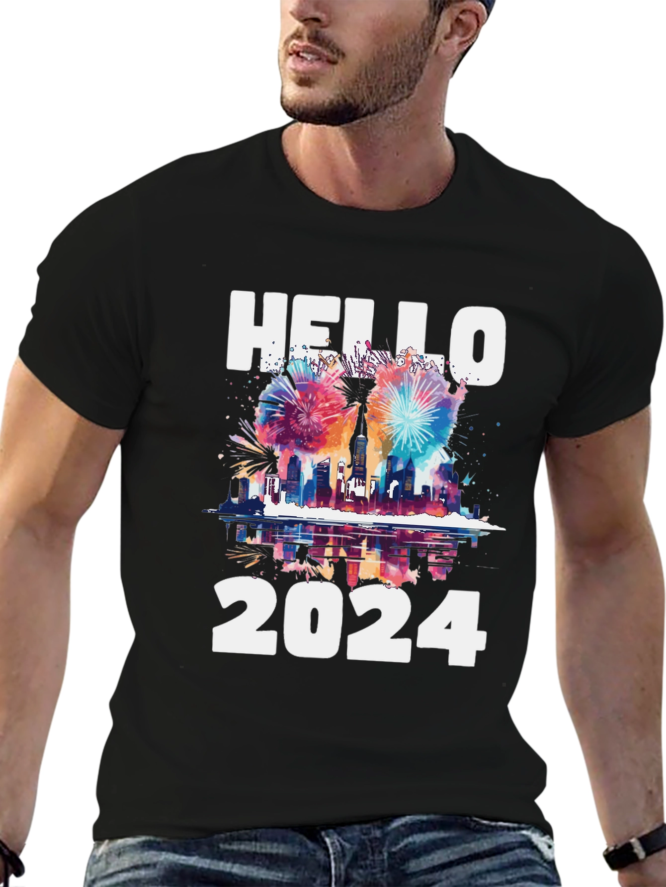 Hello 2024 T-Shirt | New Years Eve Tee