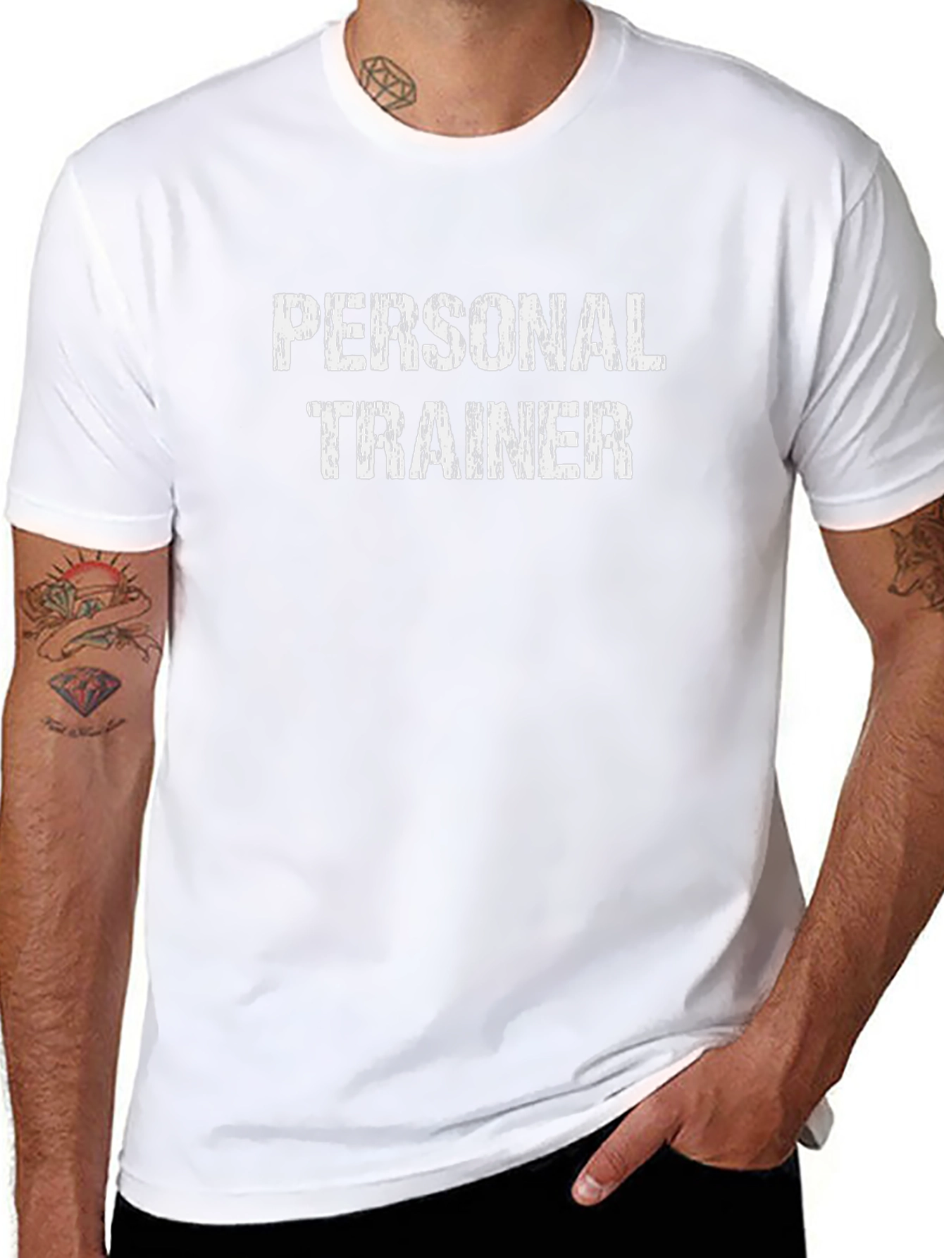Personal Trainer Graphic Tee - Fitness Instructor T-Shirt