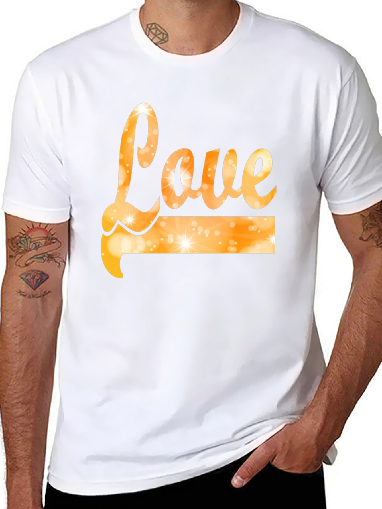 Love Graphic Black T-Shirt