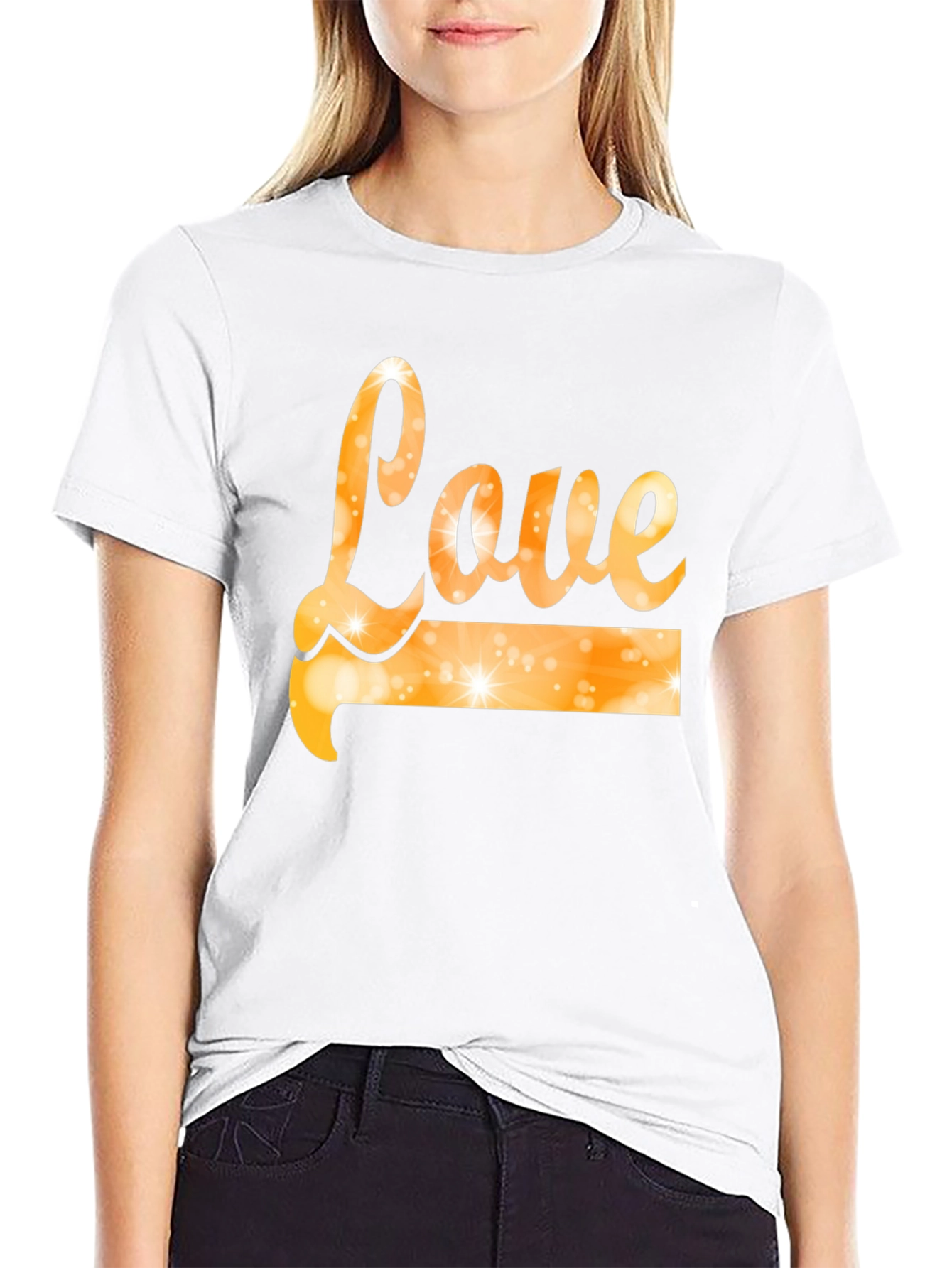Love Graphic Black T-Shirt
