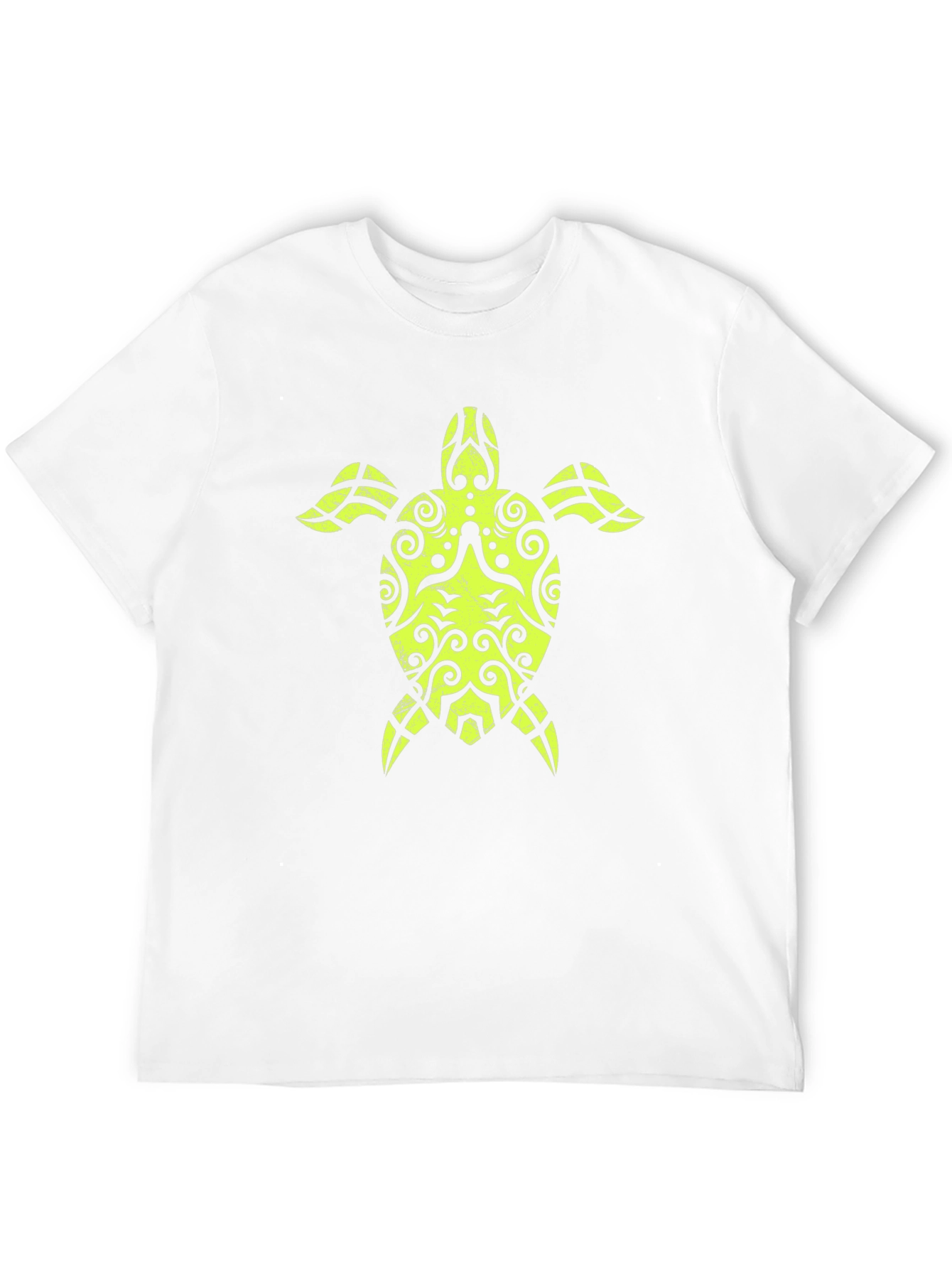 Tribal Turtle Graphic Tee - Black