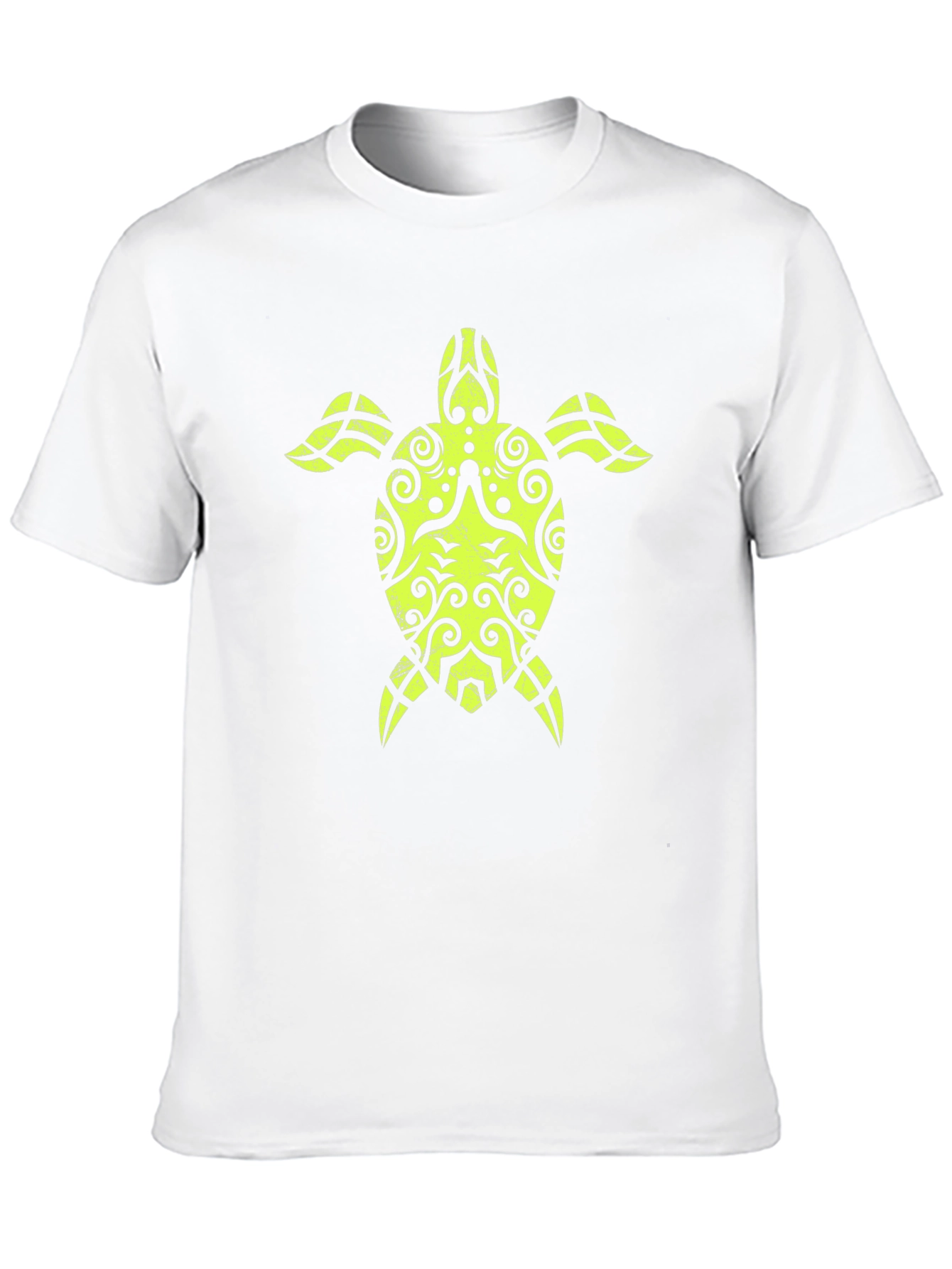 Tribal Turtle Graphic Tee - Black