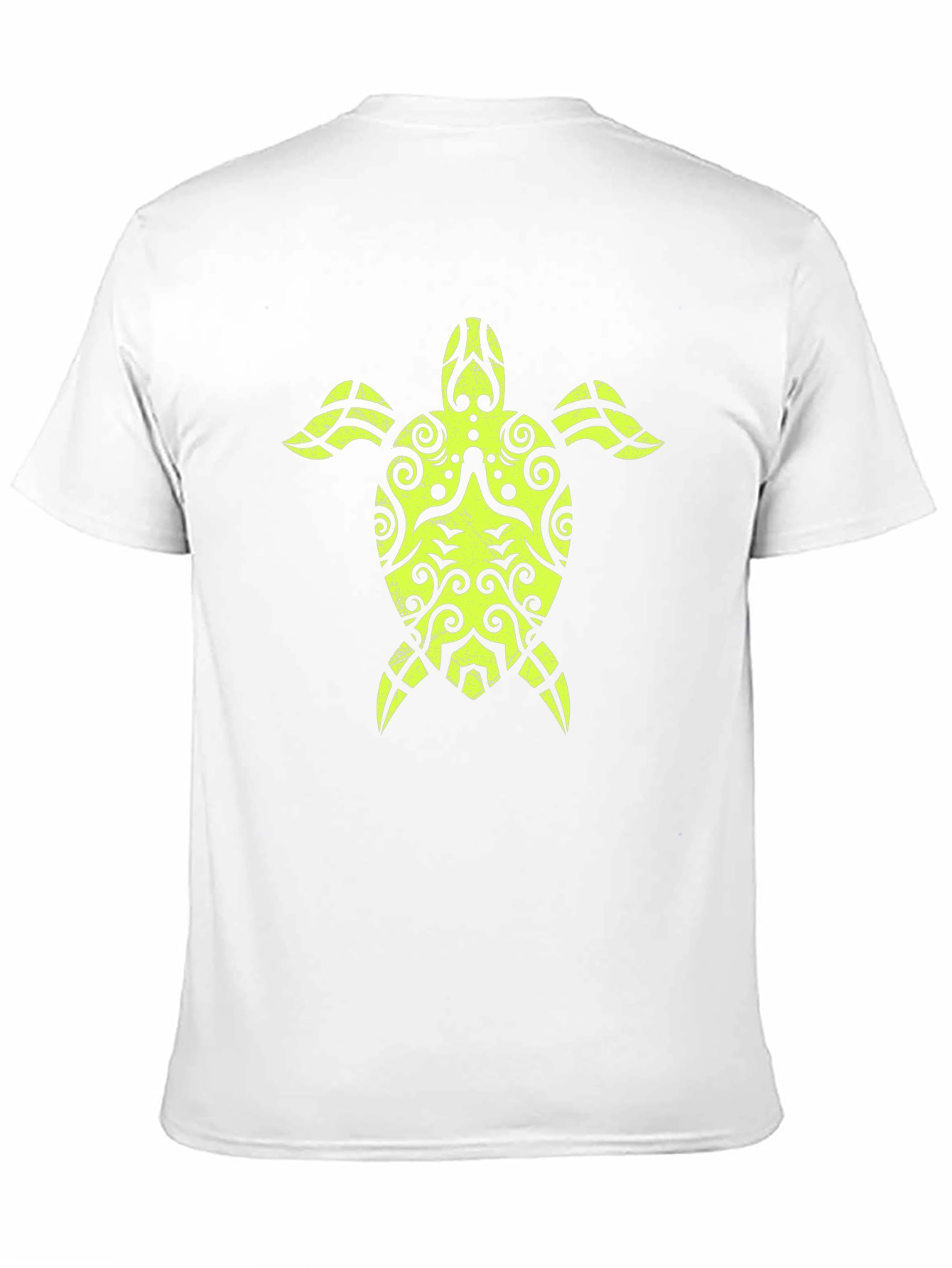 Tribal Turtle Graphic Tee - Black