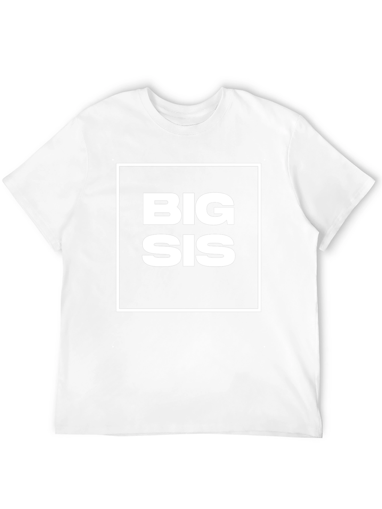 Big Sis Graphic Tee - Stylish Black T-Shirt