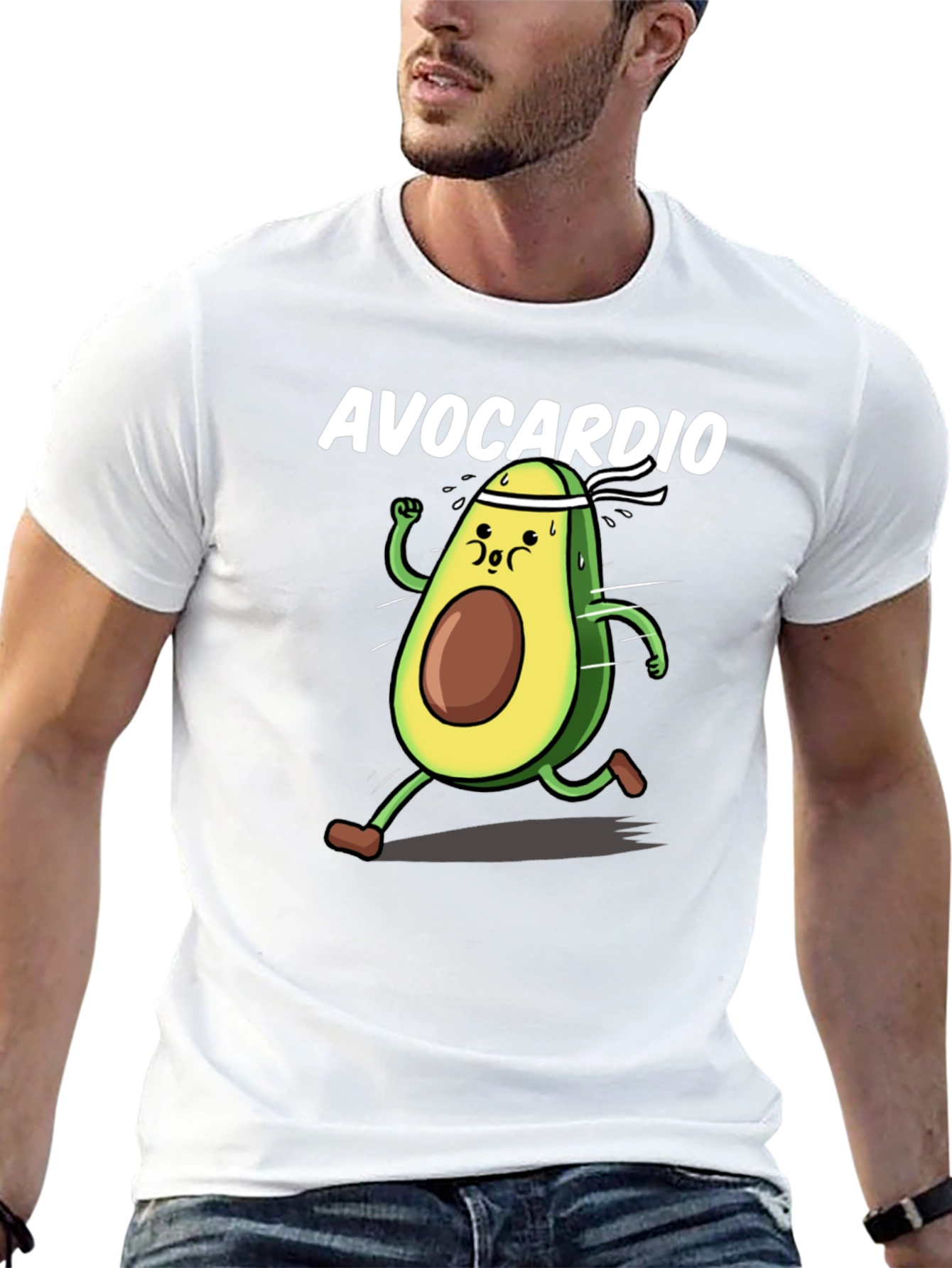 Avocardio Funny Workout T-Shirt