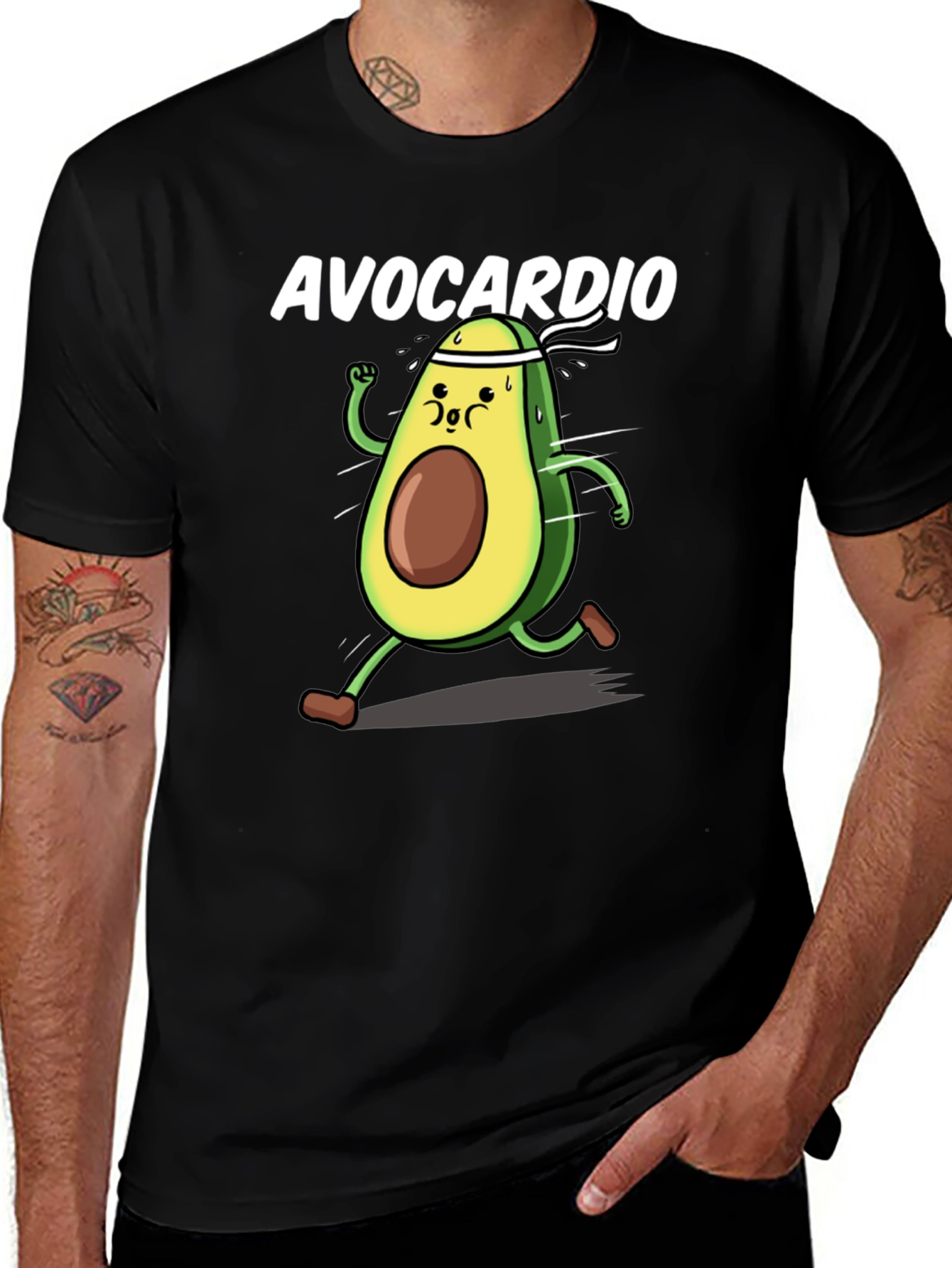Avocardio Funny Workout T-Shirt