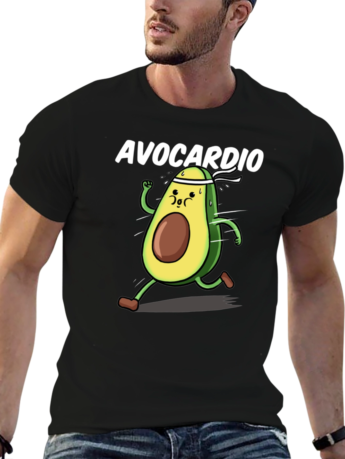 Avocardio Funny Workout T-Shirt