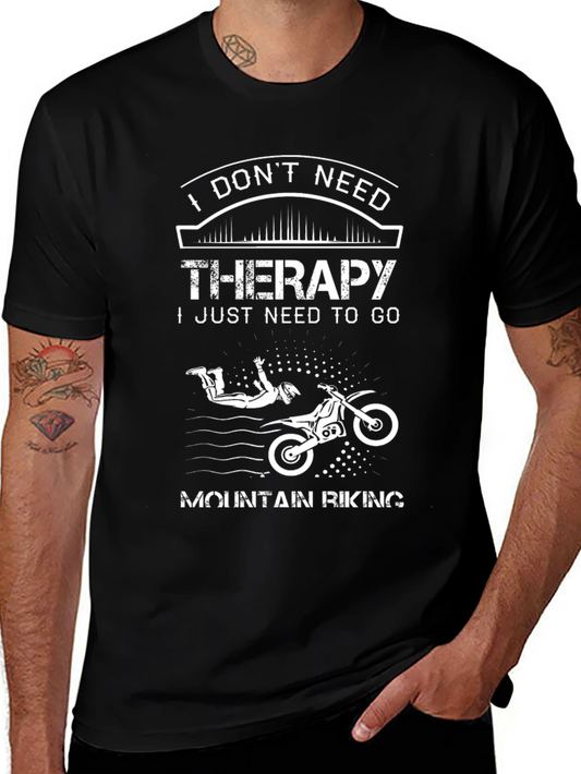 Mountain Biking Therapy T-Shirt